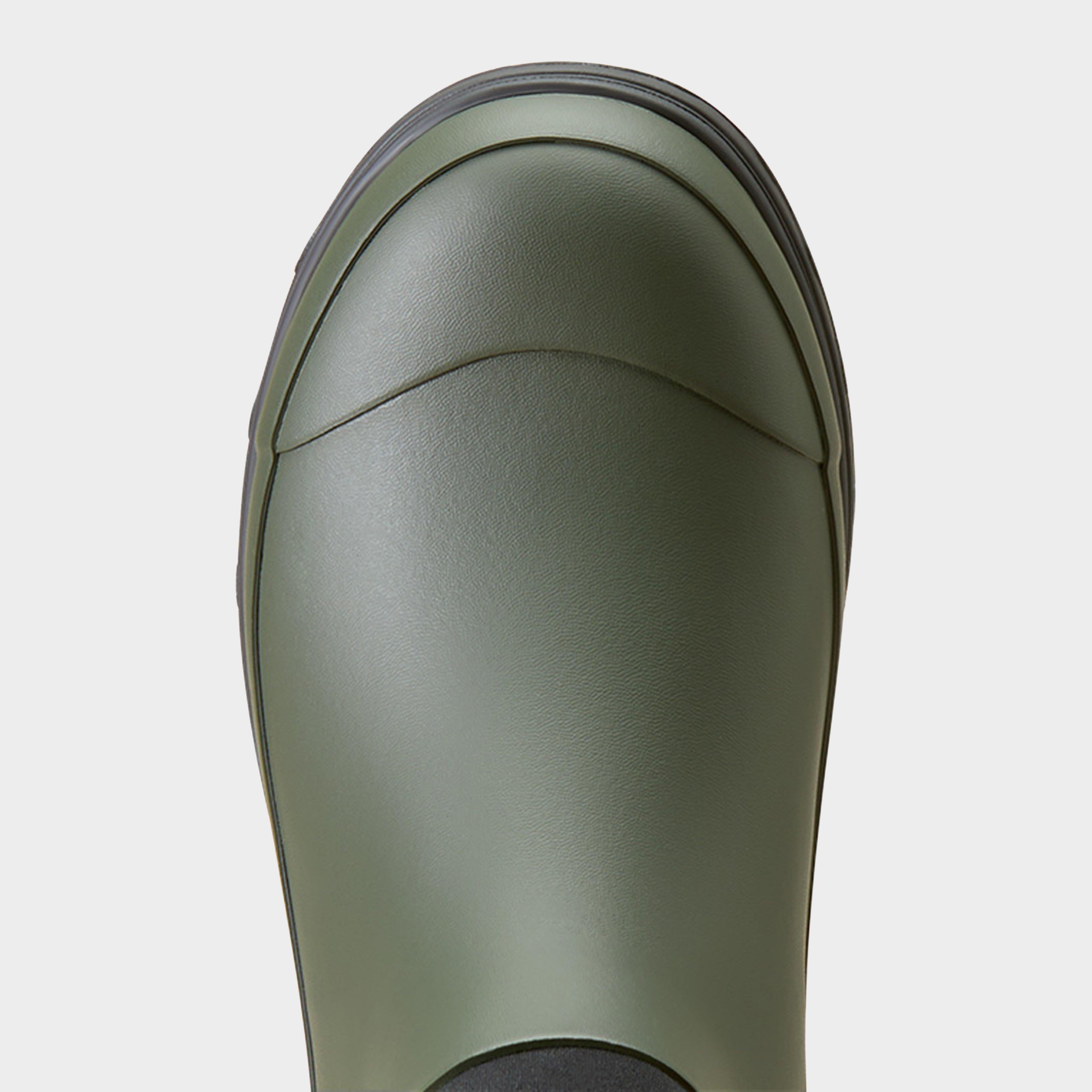 Womens Kelmarsh Shortie Rubber Boot Dark Olive