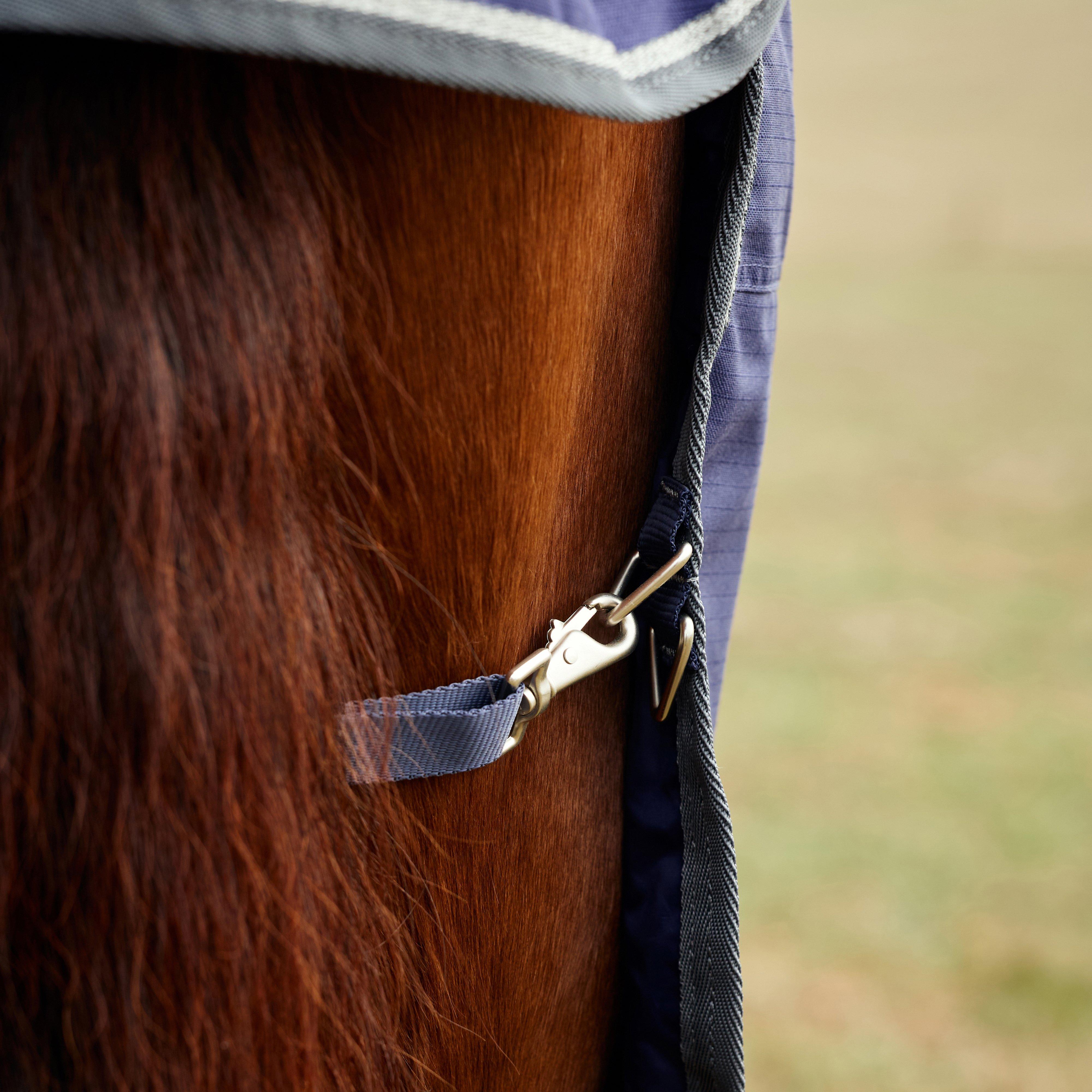 ComFiTec Tyro Combo Neck 50g Lite Plus Turnout Rug Navy