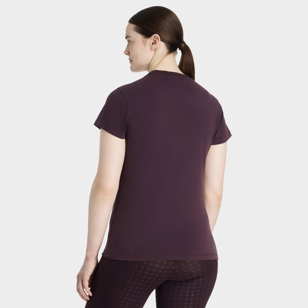 Womens Classique T-Shirt Damson