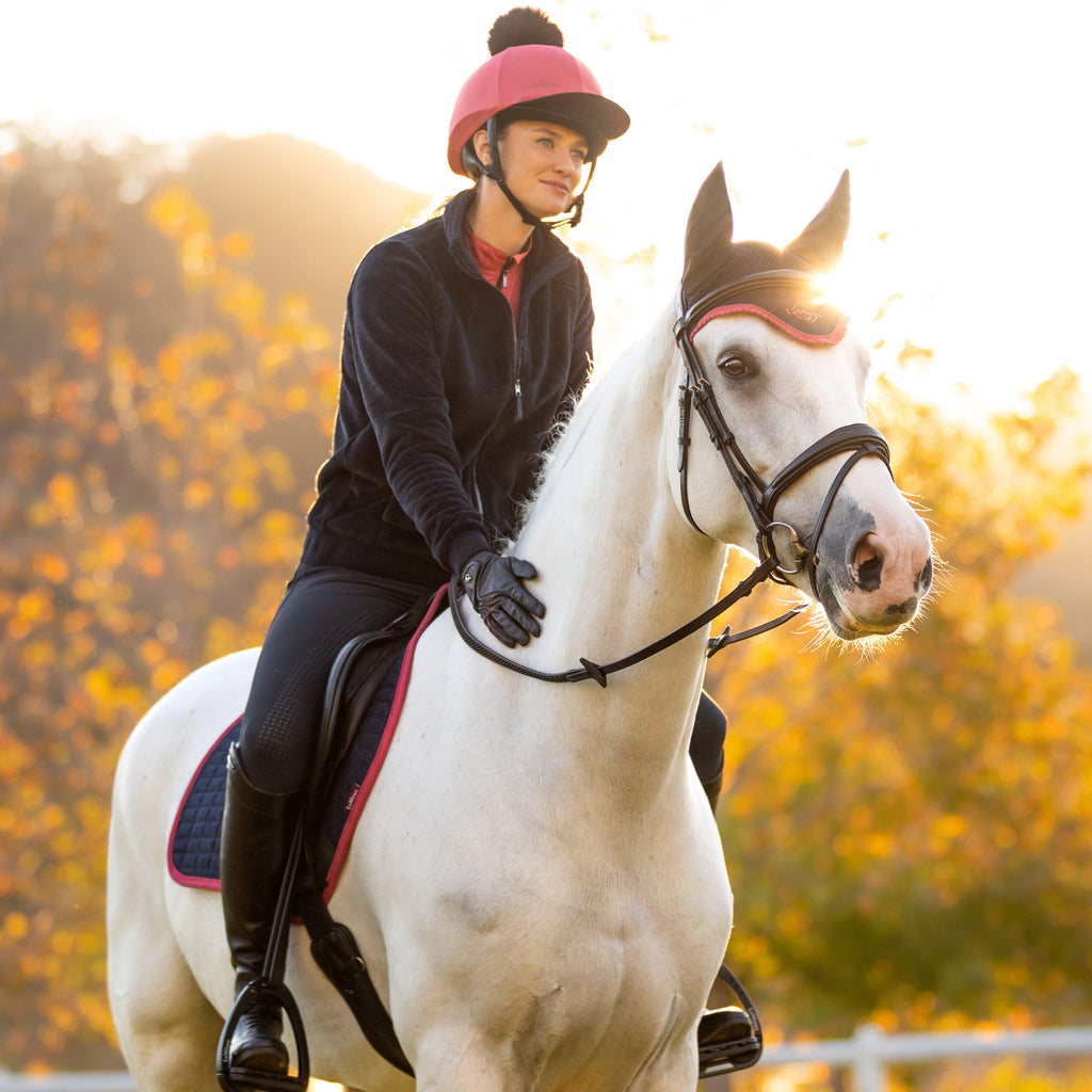 Womens Liberty Zip Through Fleece Navy