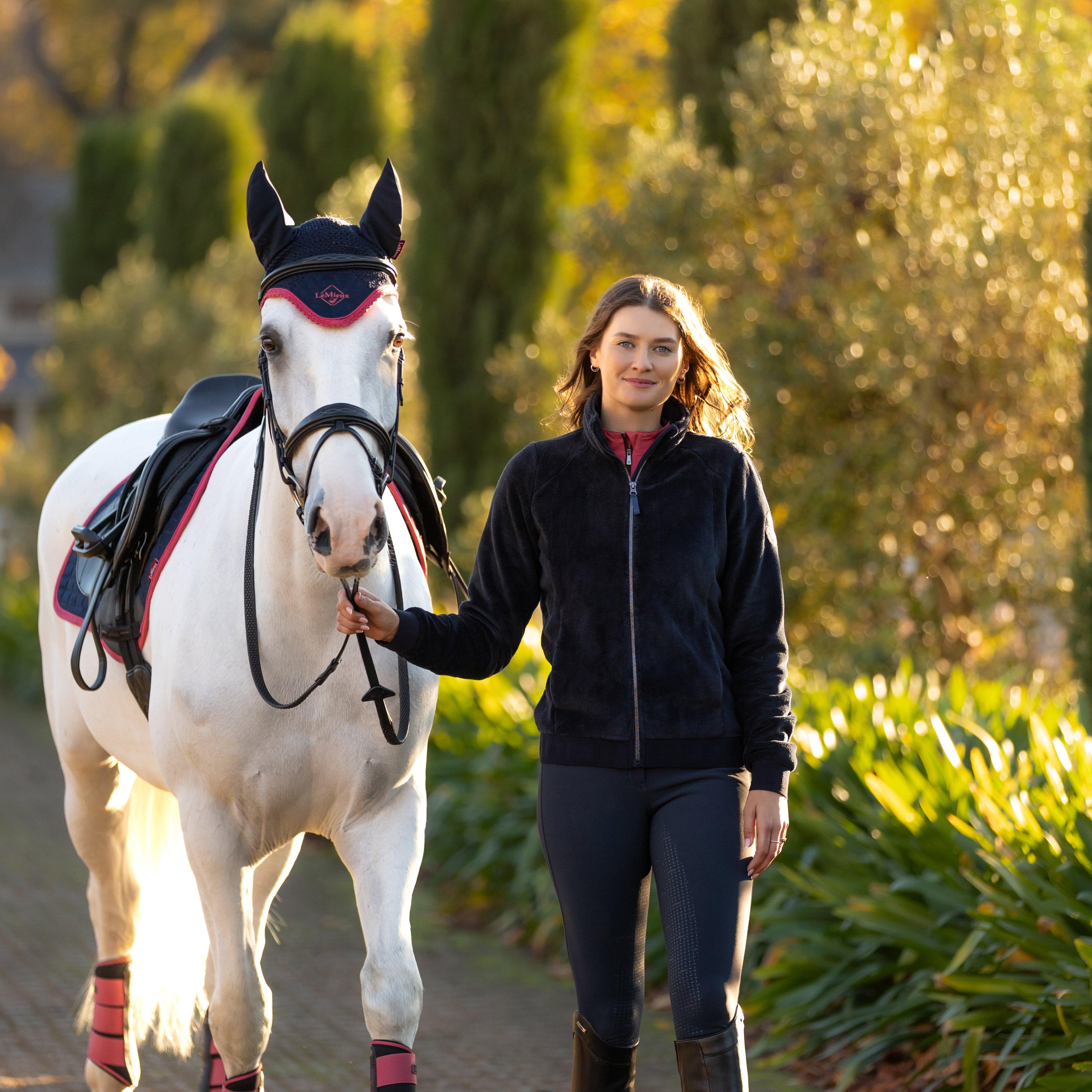 Womens Liberty Zip Through Fleece Navy