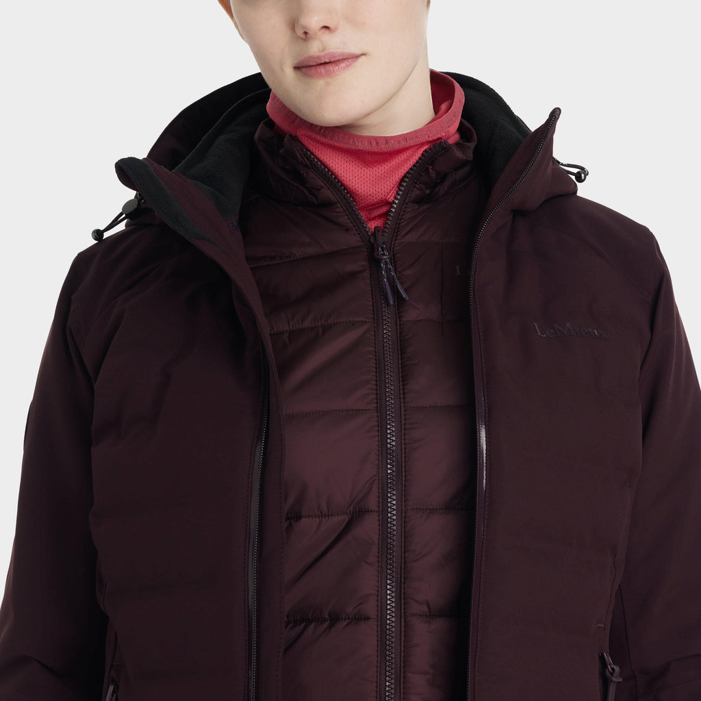 Women's Brooke Waterproof Hybrid Jacket Damson