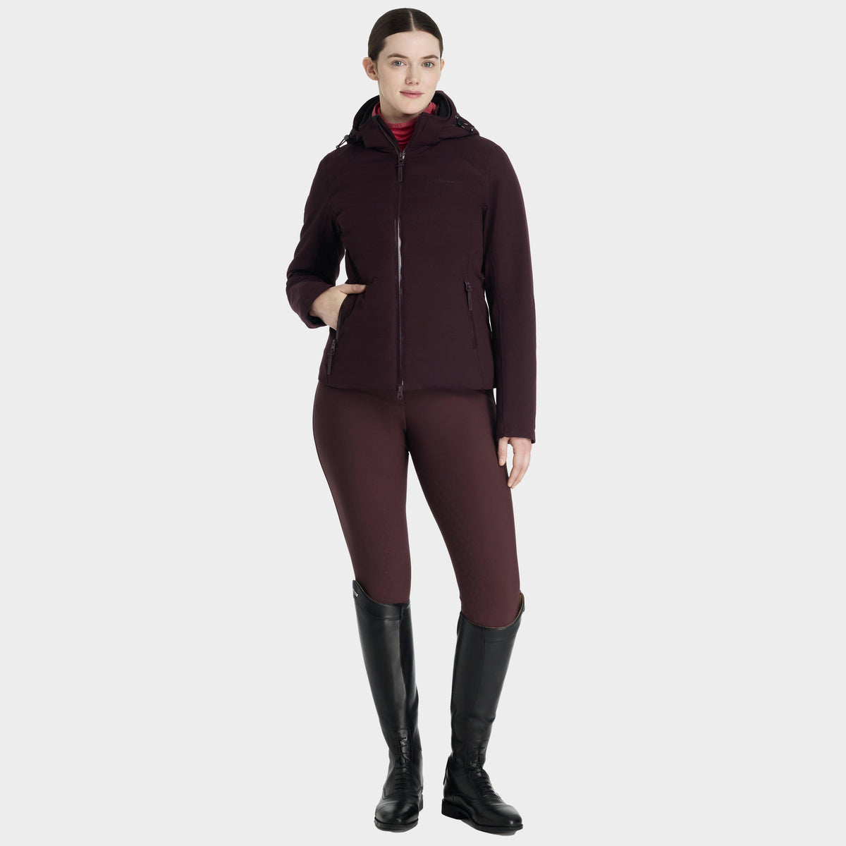 Women's Brooke Waterproof Hybrid Jacket Damson
