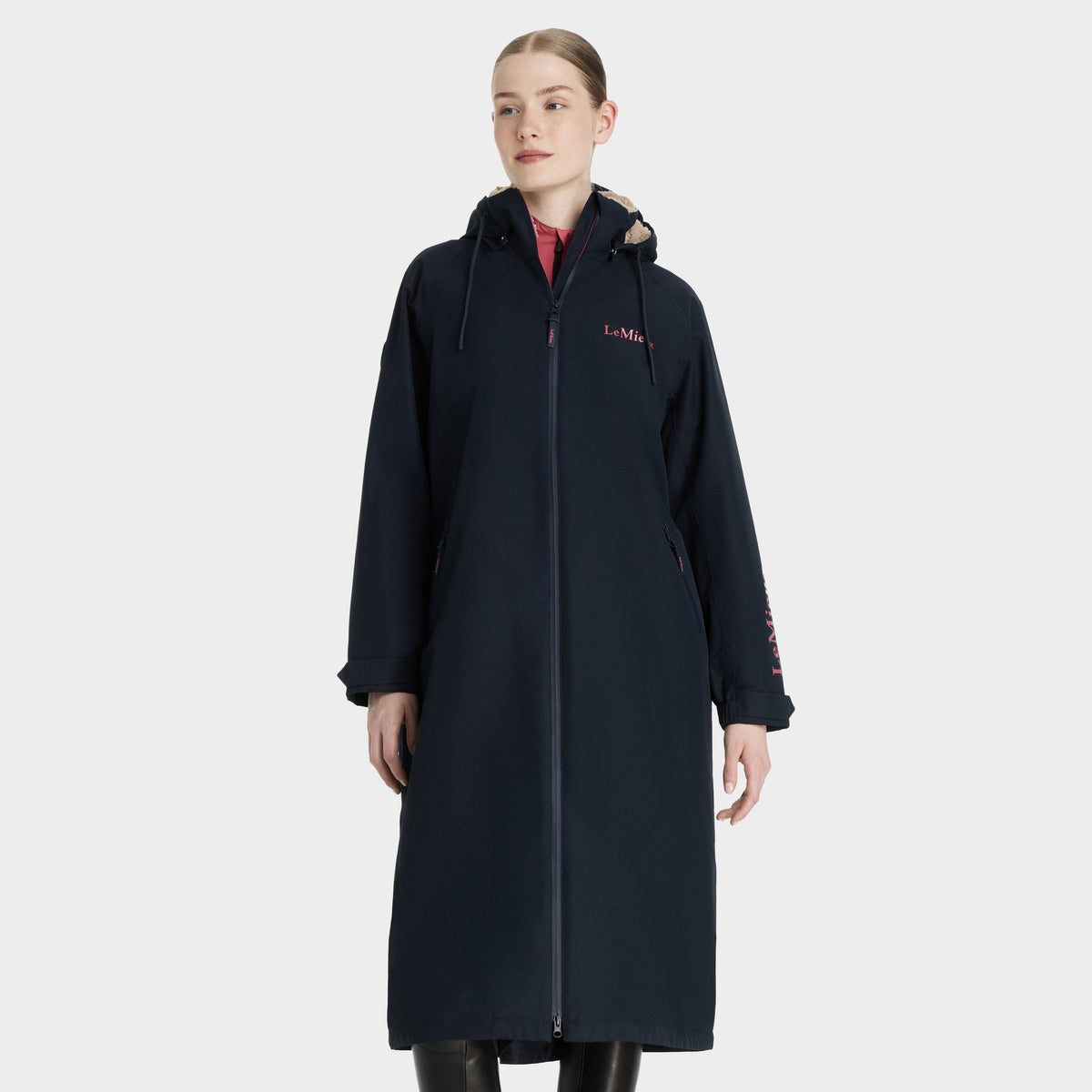 Womens HydroShield Robe Navy