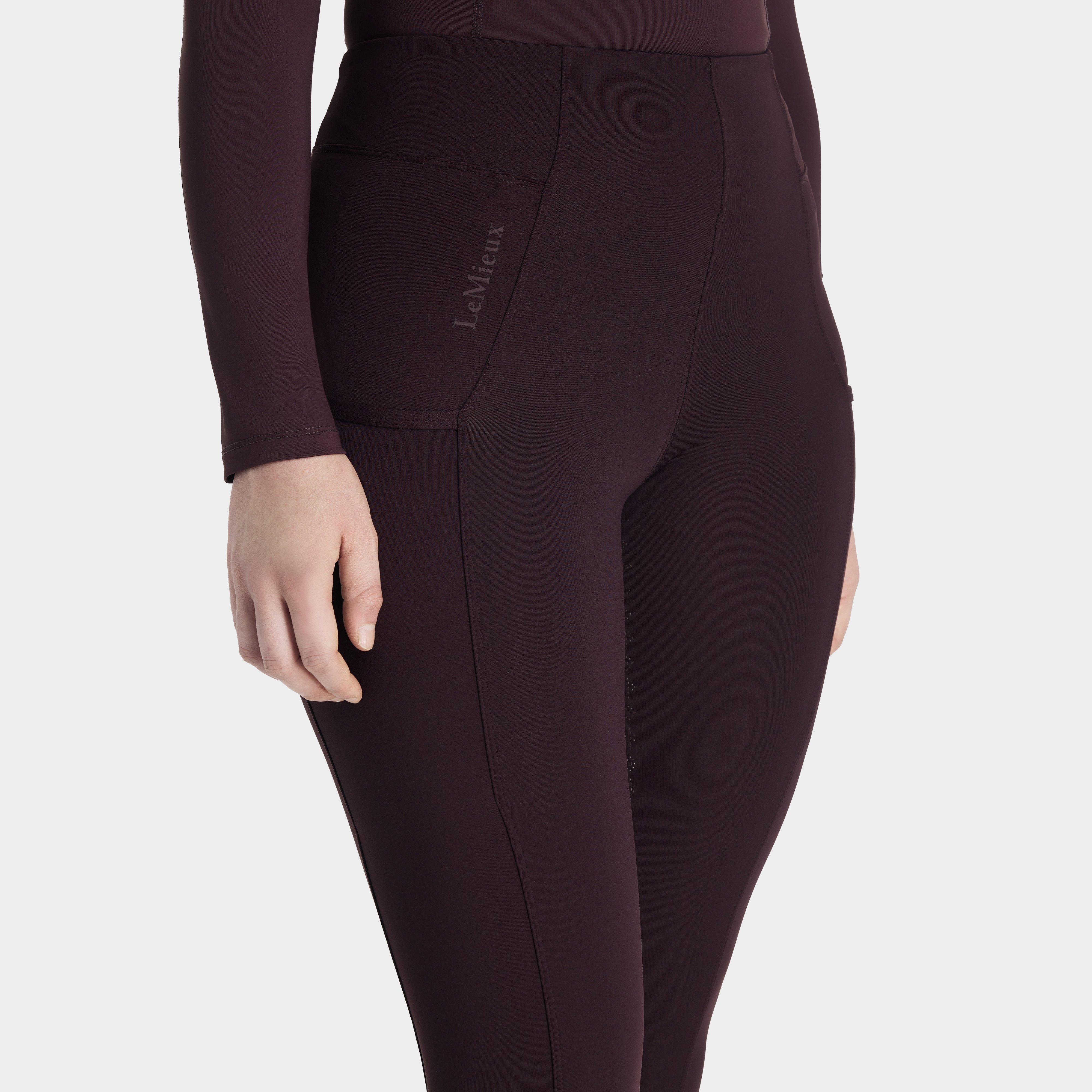 LeMieux Womens Naomi Pull On Breeches Damson – Naylors