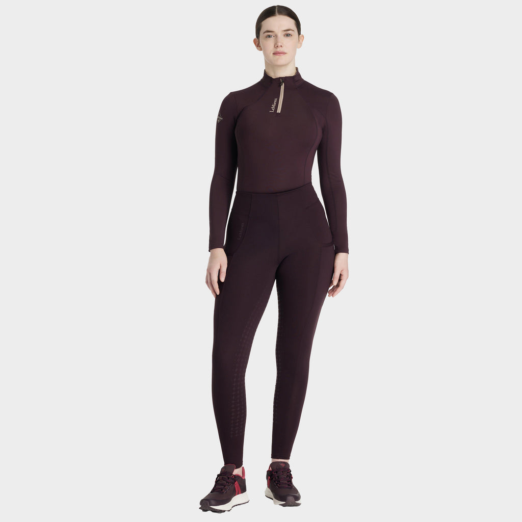 Womens Naomi Pull On Breeches Damson