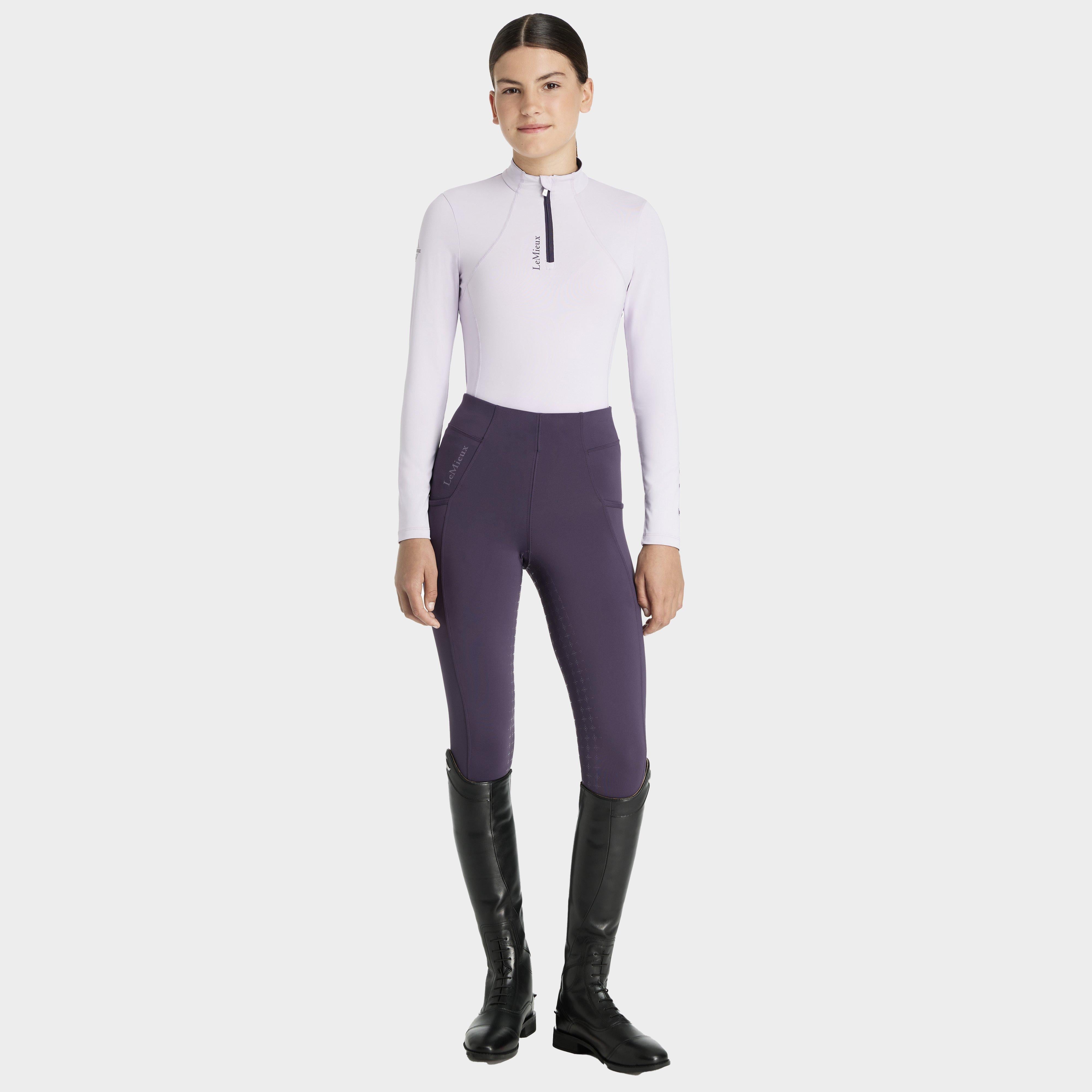 Young Rider Base Layer Lilac