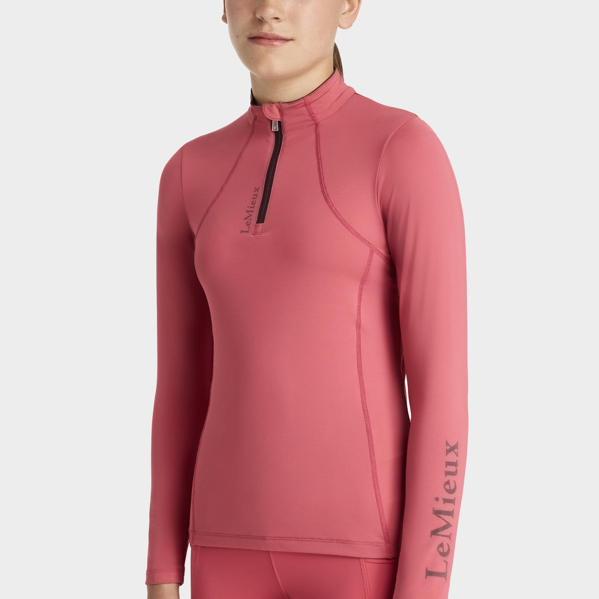 Young Rider Base Layer Cranberry