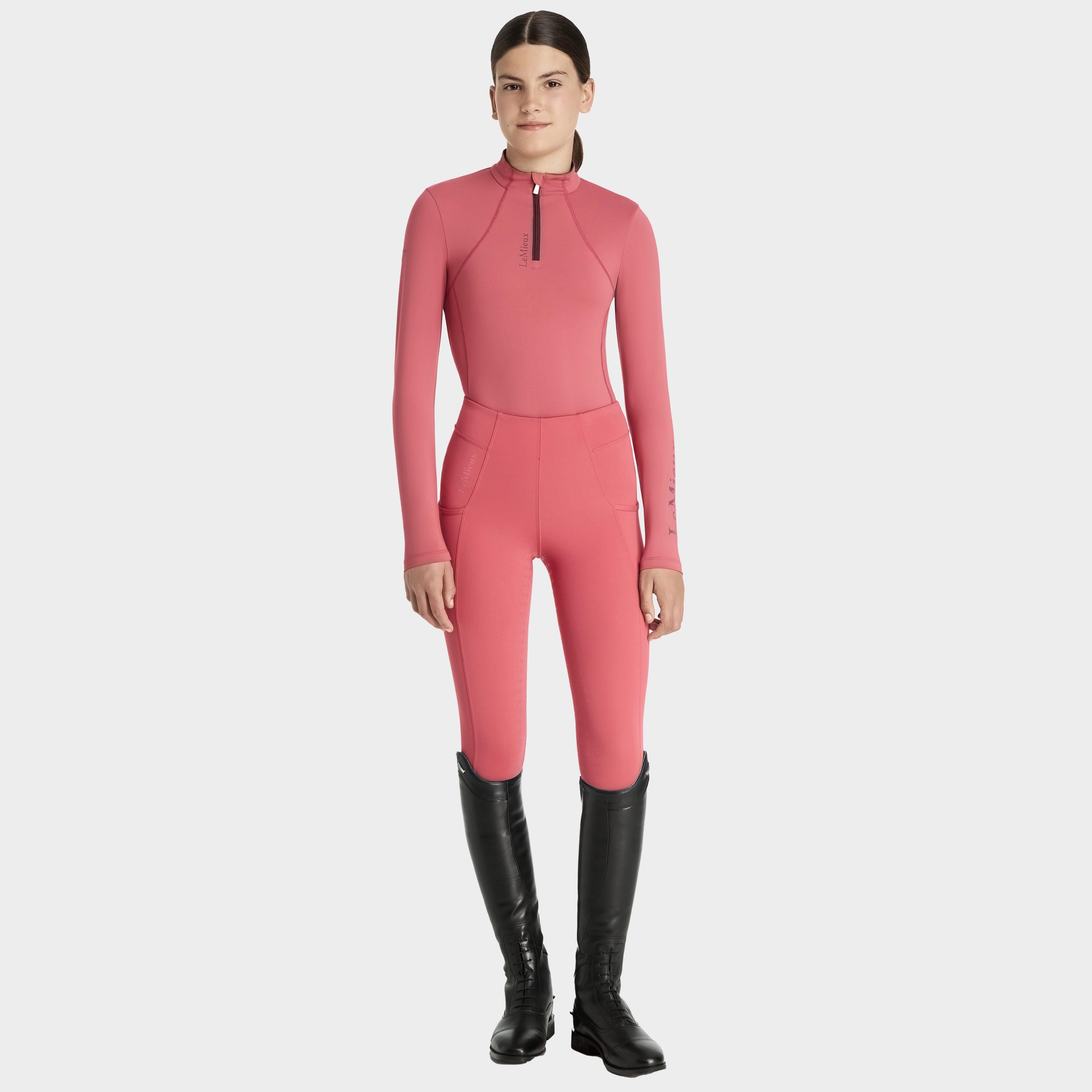 Young Rider Base Layer Cranberry