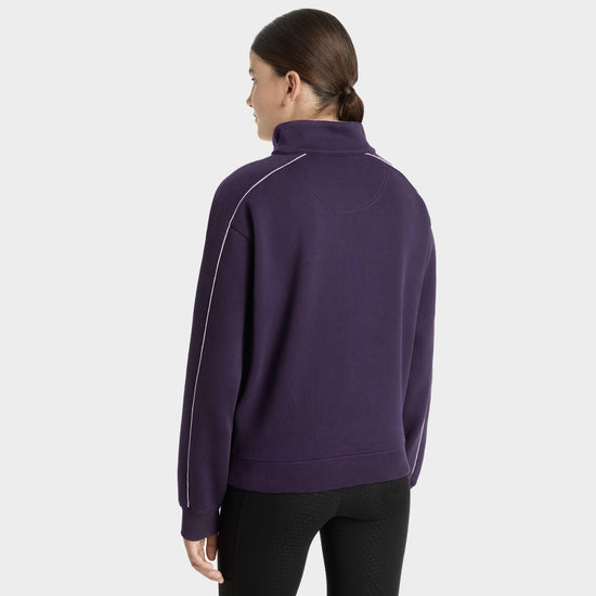 Young Rider Kate Quarter Zip Sweat Juniper