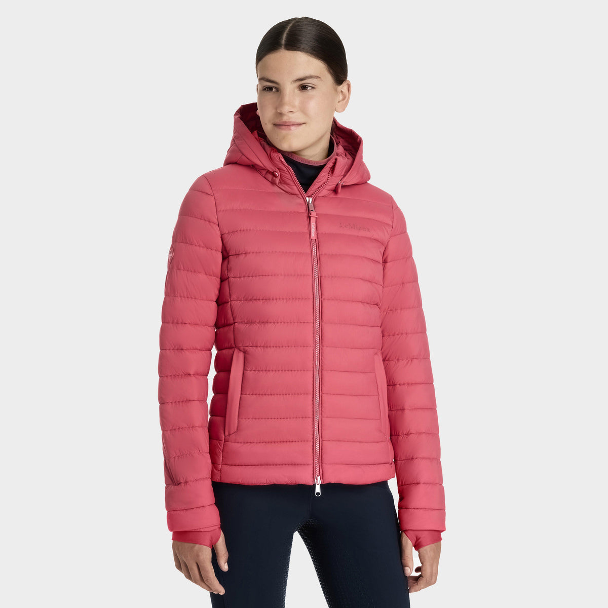 Young Rider Ruby Puffer Jacket Cranberry