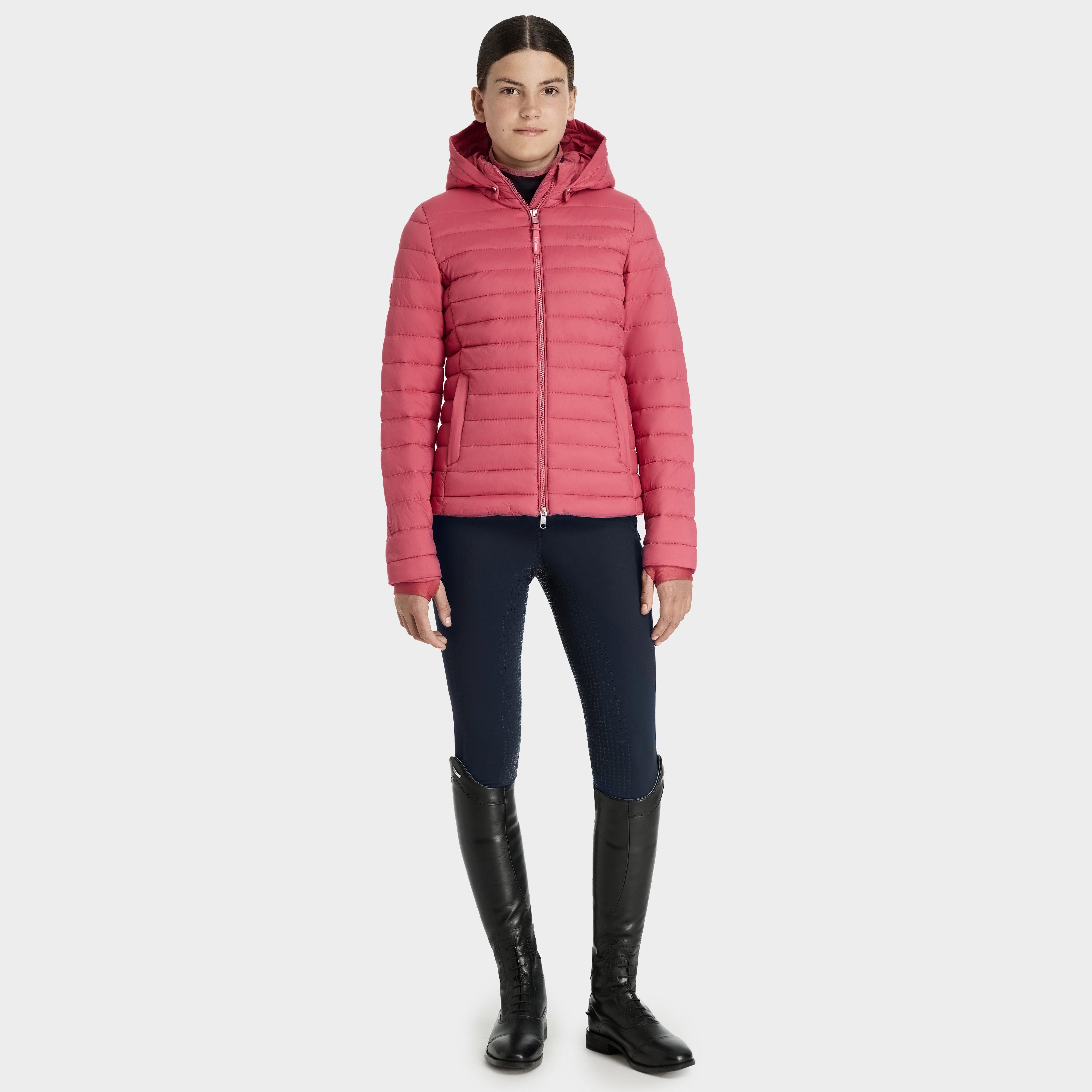 Young Rider Ruby Puffer Jacket Cranberry