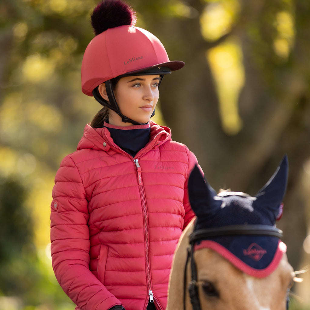 Young Rider Ruby Puffer Jacket Cranberry