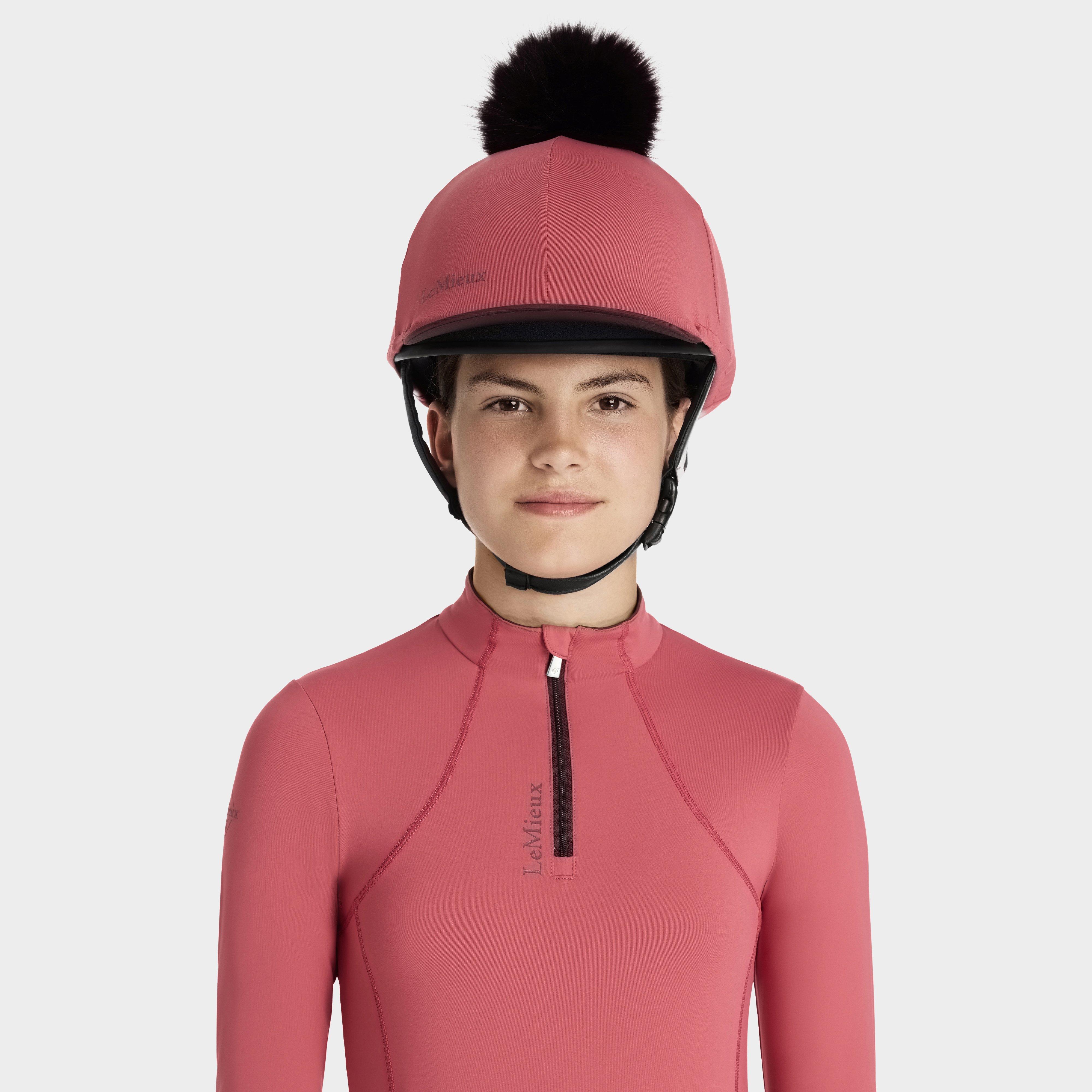 Pom Hat Silk Cranberry