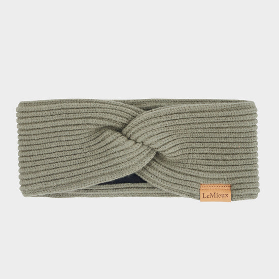 Womens Clara Ribbed Knit Headband Rosemary