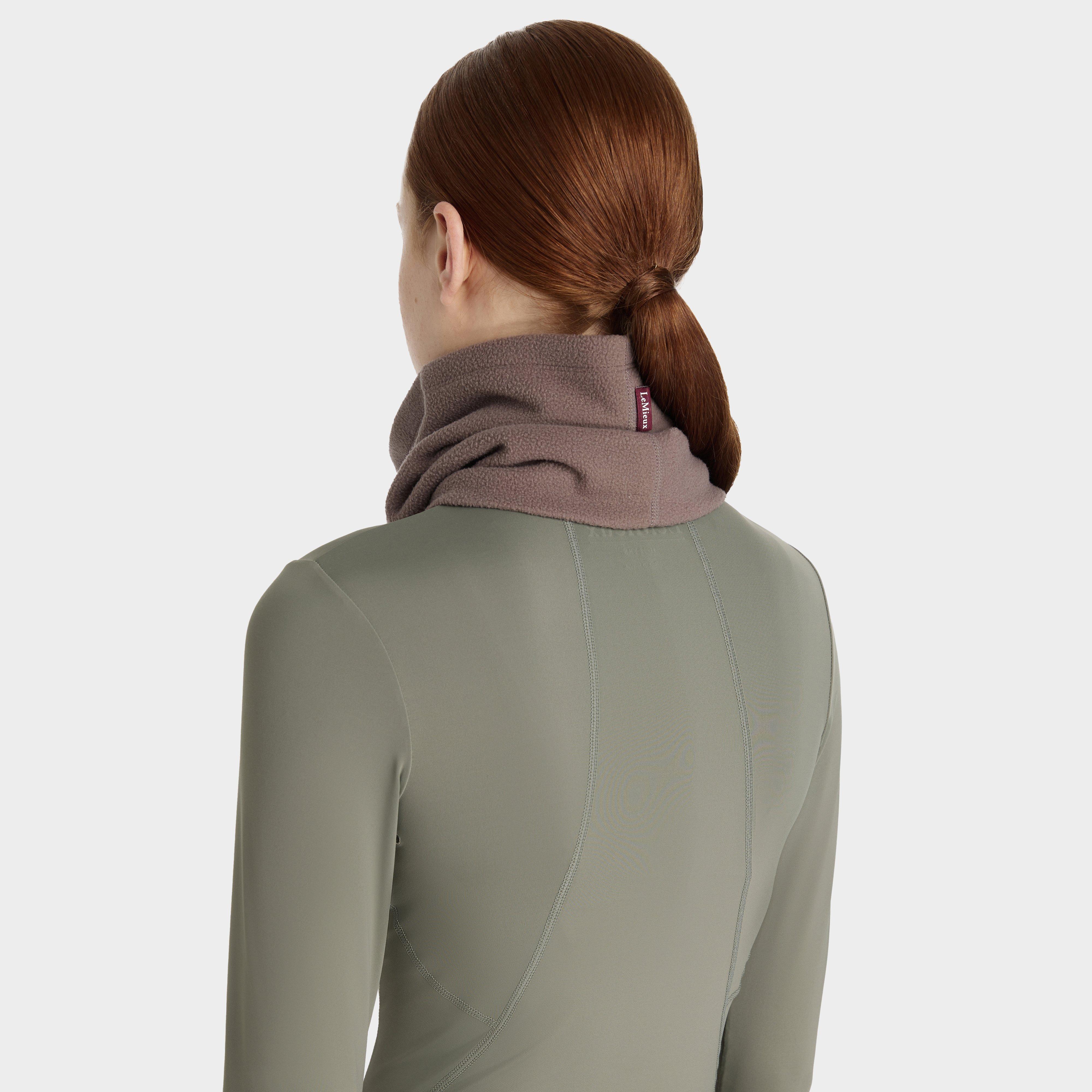 Womens Fleece Snood Walnut