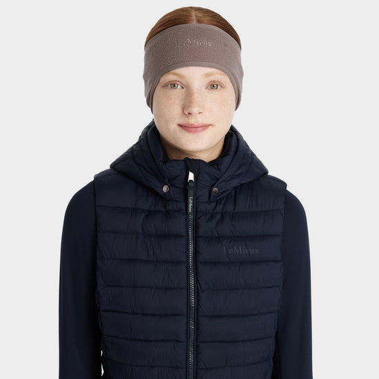 Womens Ear Warmer Headband Walnut