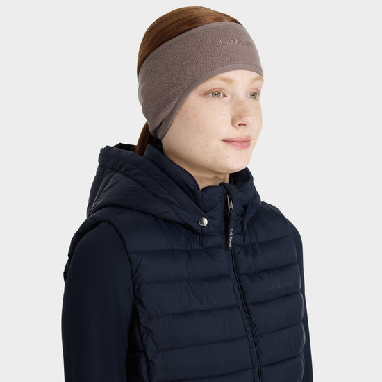 Womens Ear Warmer Headband Walnut