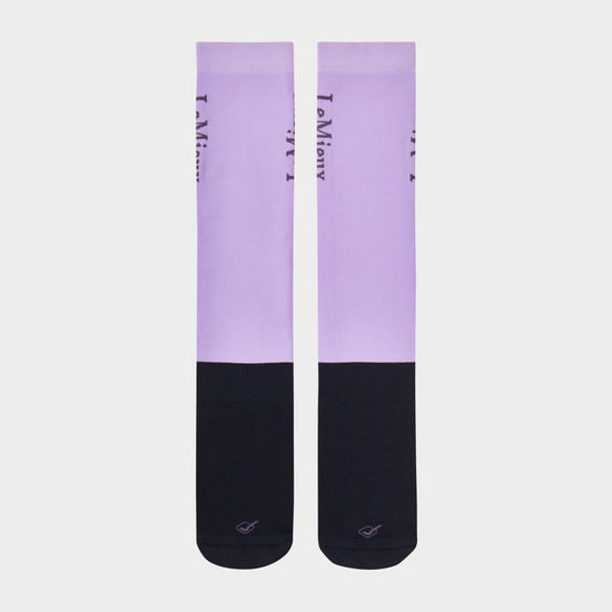 Womens Competition Socks 2 Pack Lilac
