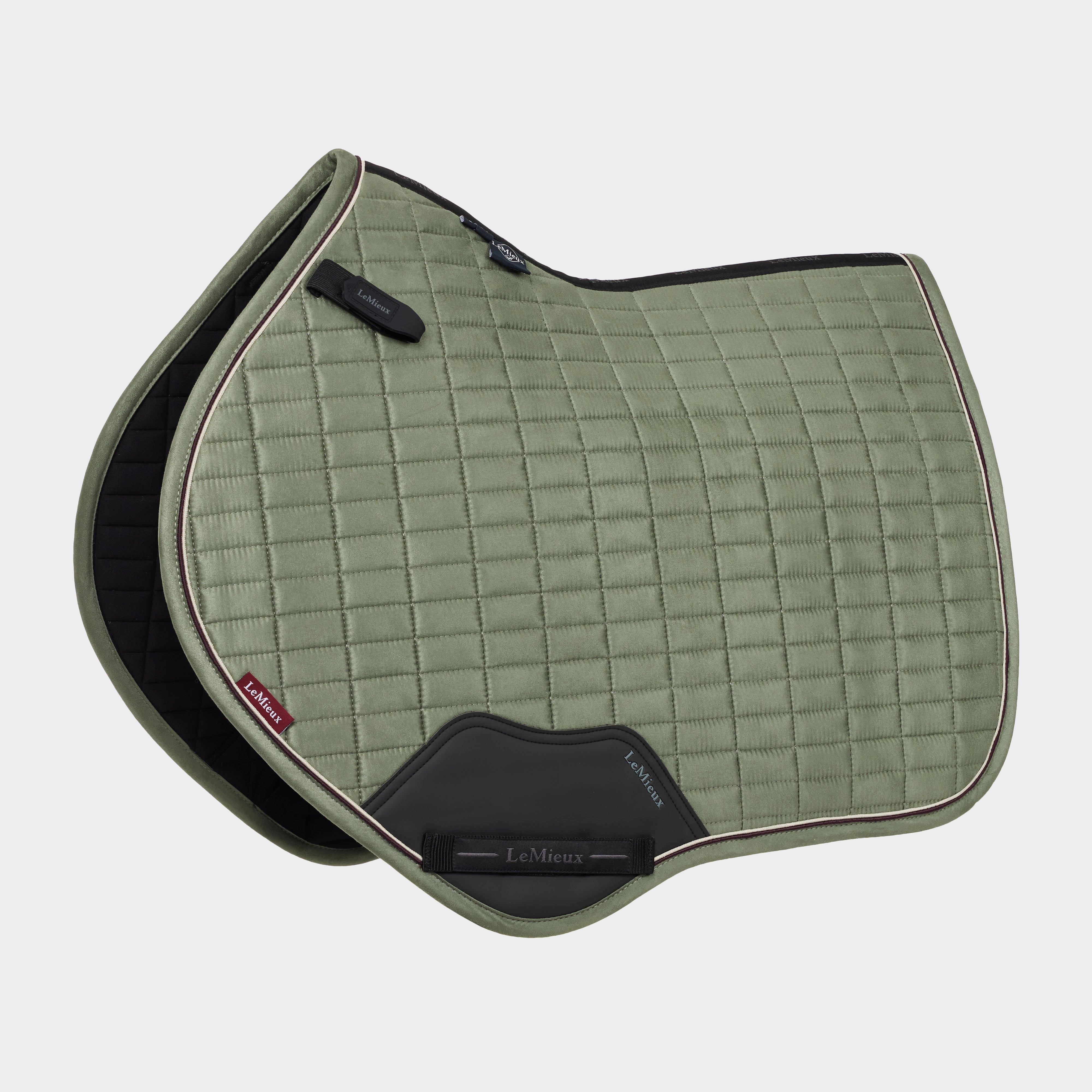 Suede Close Contact Saddle Pad Rosemary