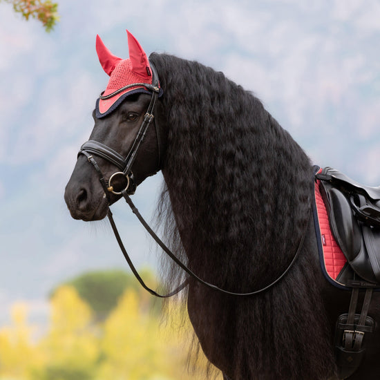 Classic Fly Hood Cranberry