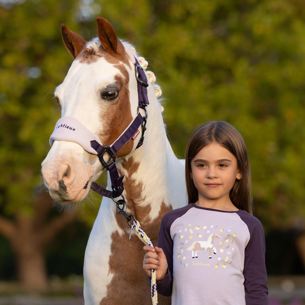 Mini Vogue Headcollar and Leadrope Juniper