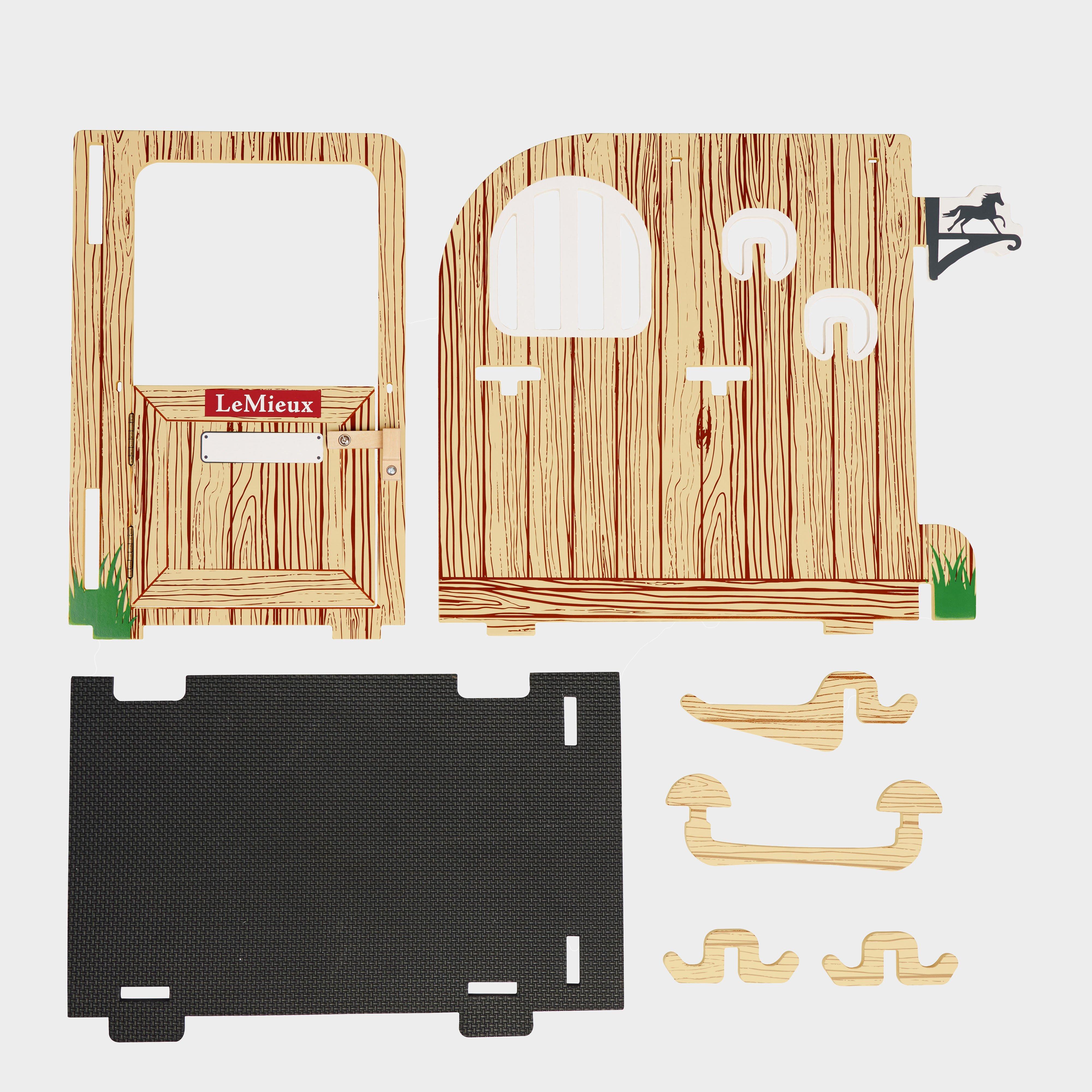 Toy Pony Wooden Stable Set