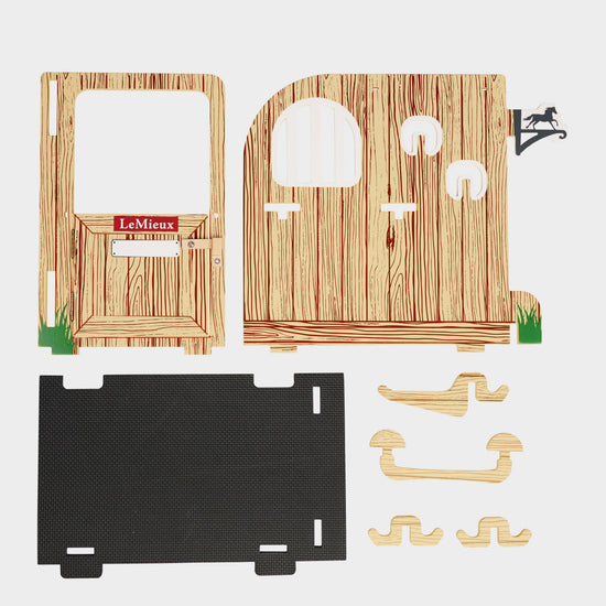 Toy Pony Wooden Stable Set