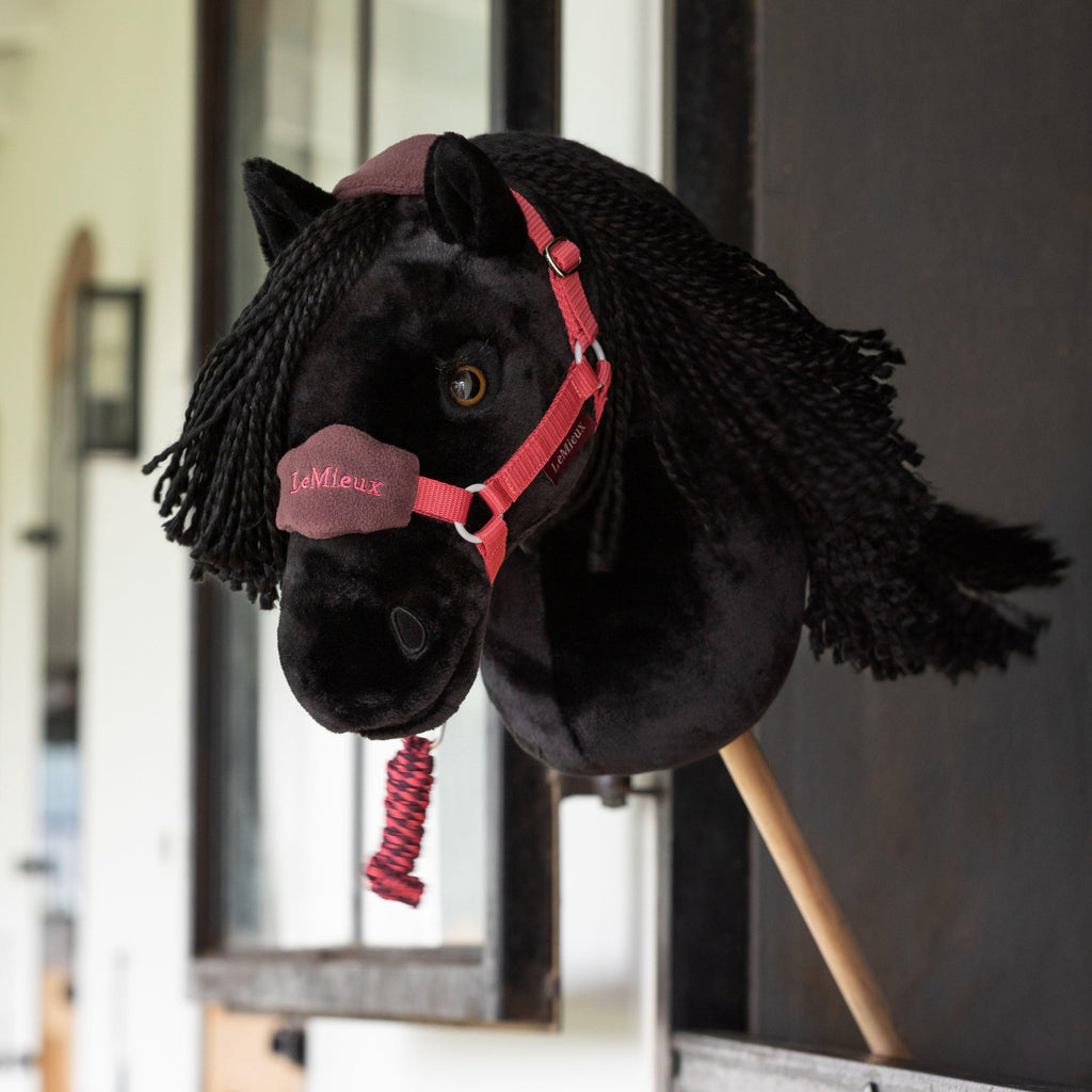 Hobby Horse Vogue Headcollar & Leadrope Cranberry