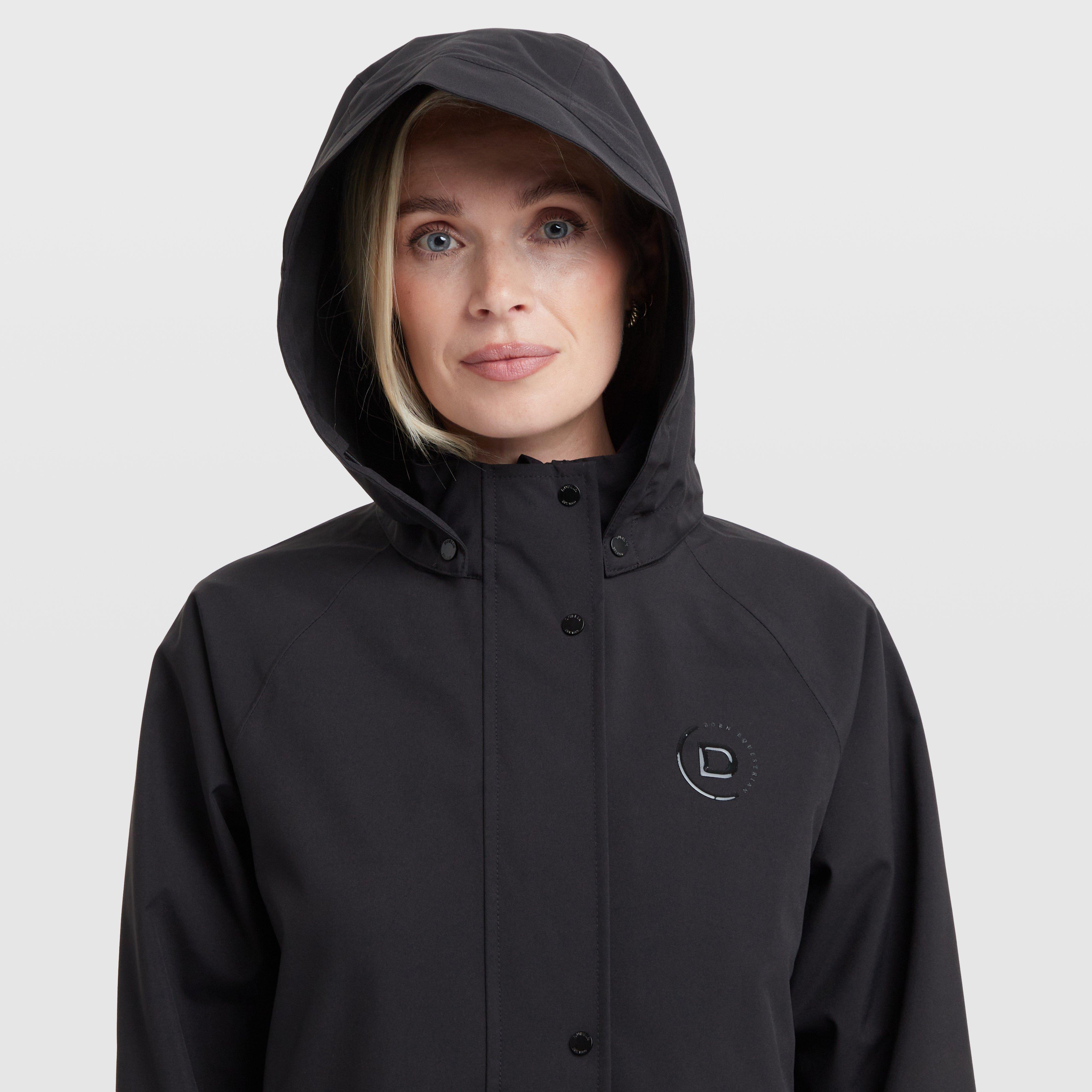 Women's Wet Weather Long Jacket Black