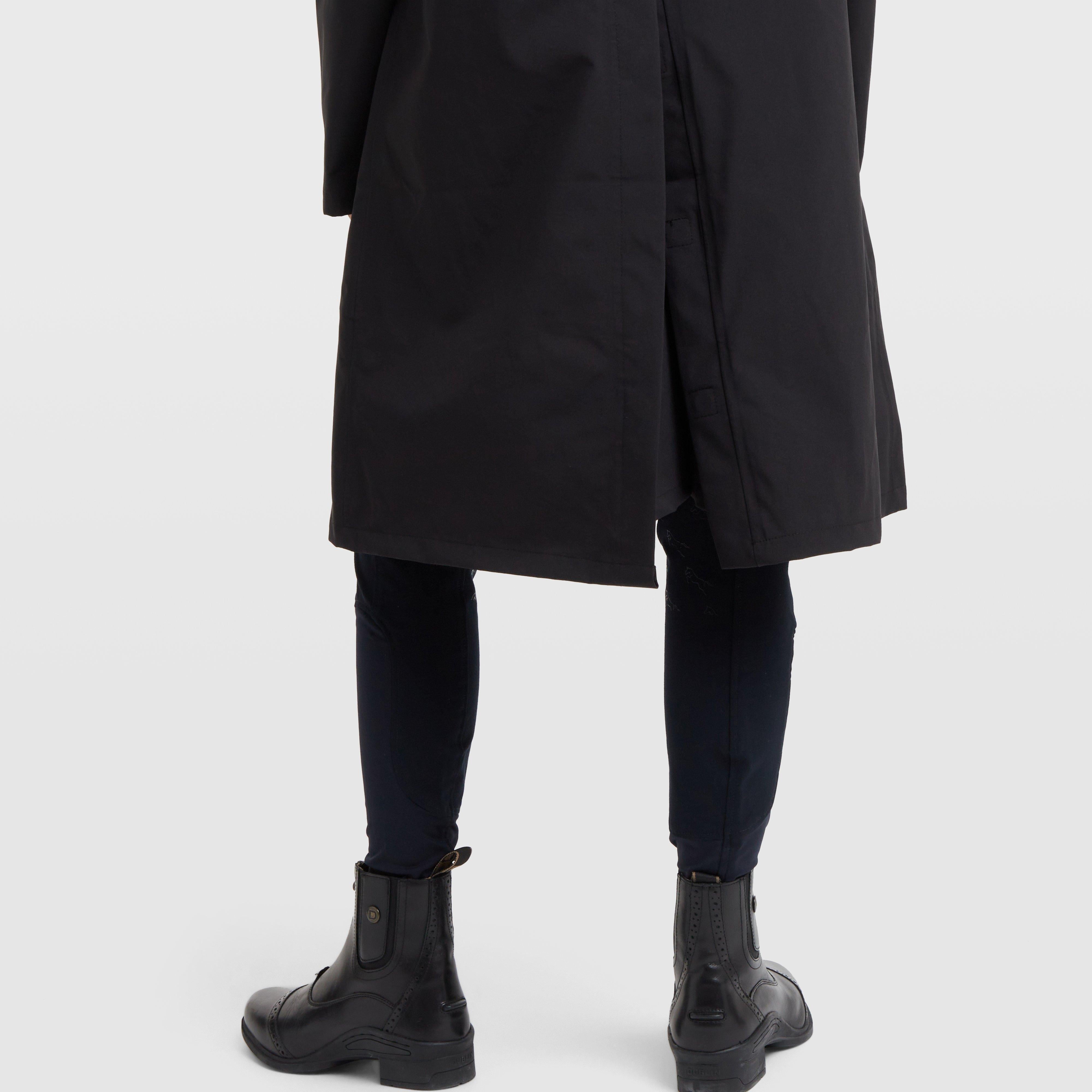 Women's Wet Weather Long Jacket Black