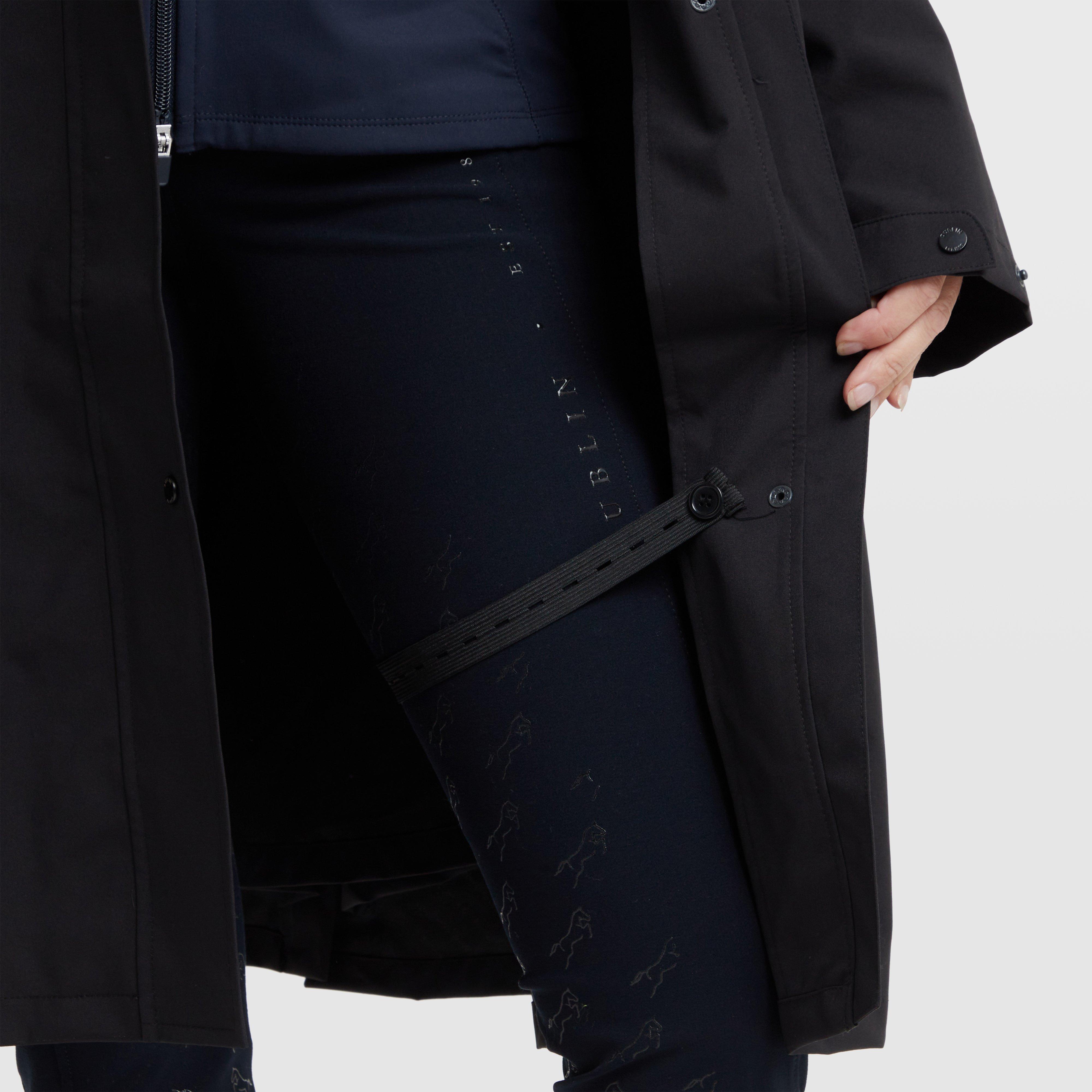 Women's Wet Weather Long Jacket Black