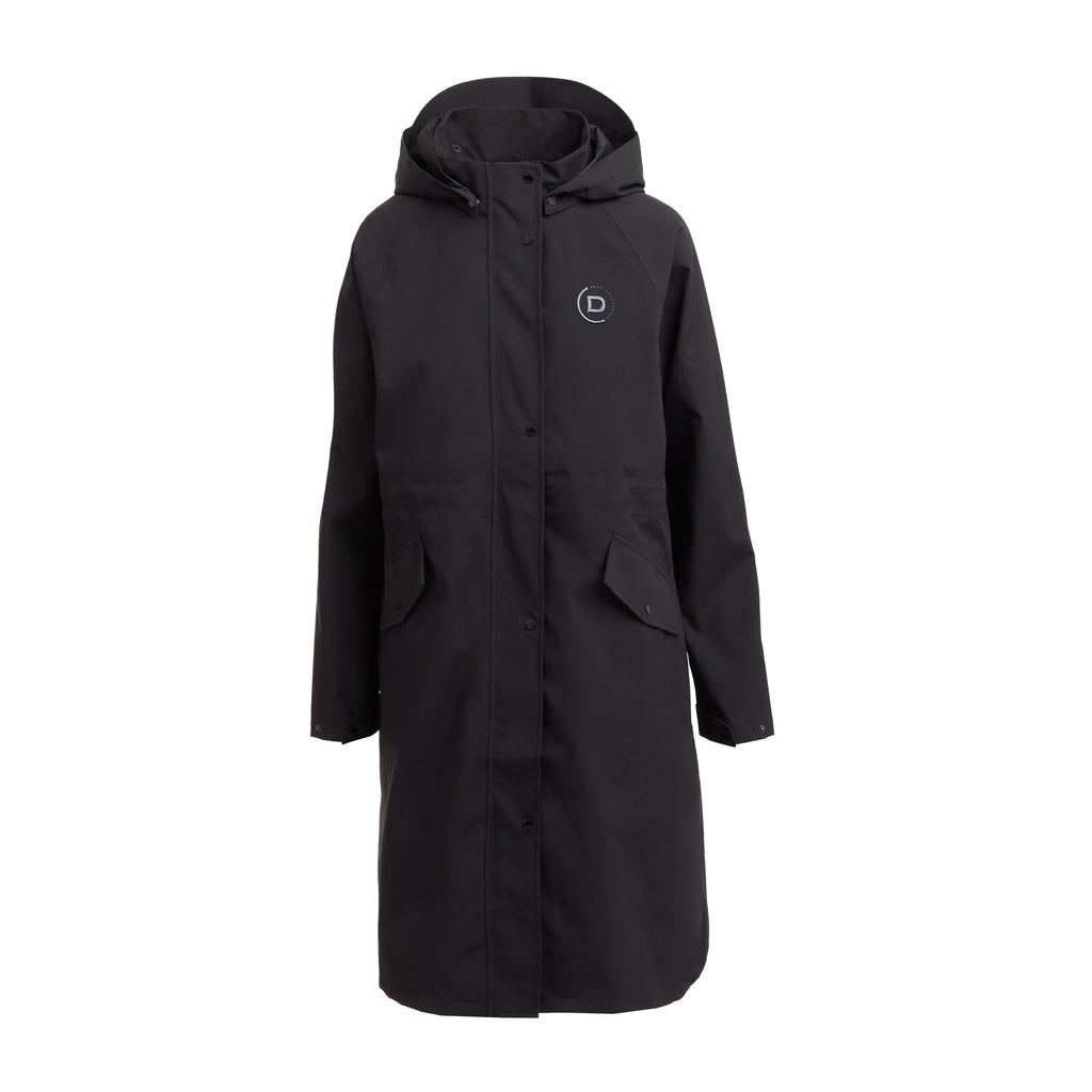 Women's Wet Weather Long Jacket Black
