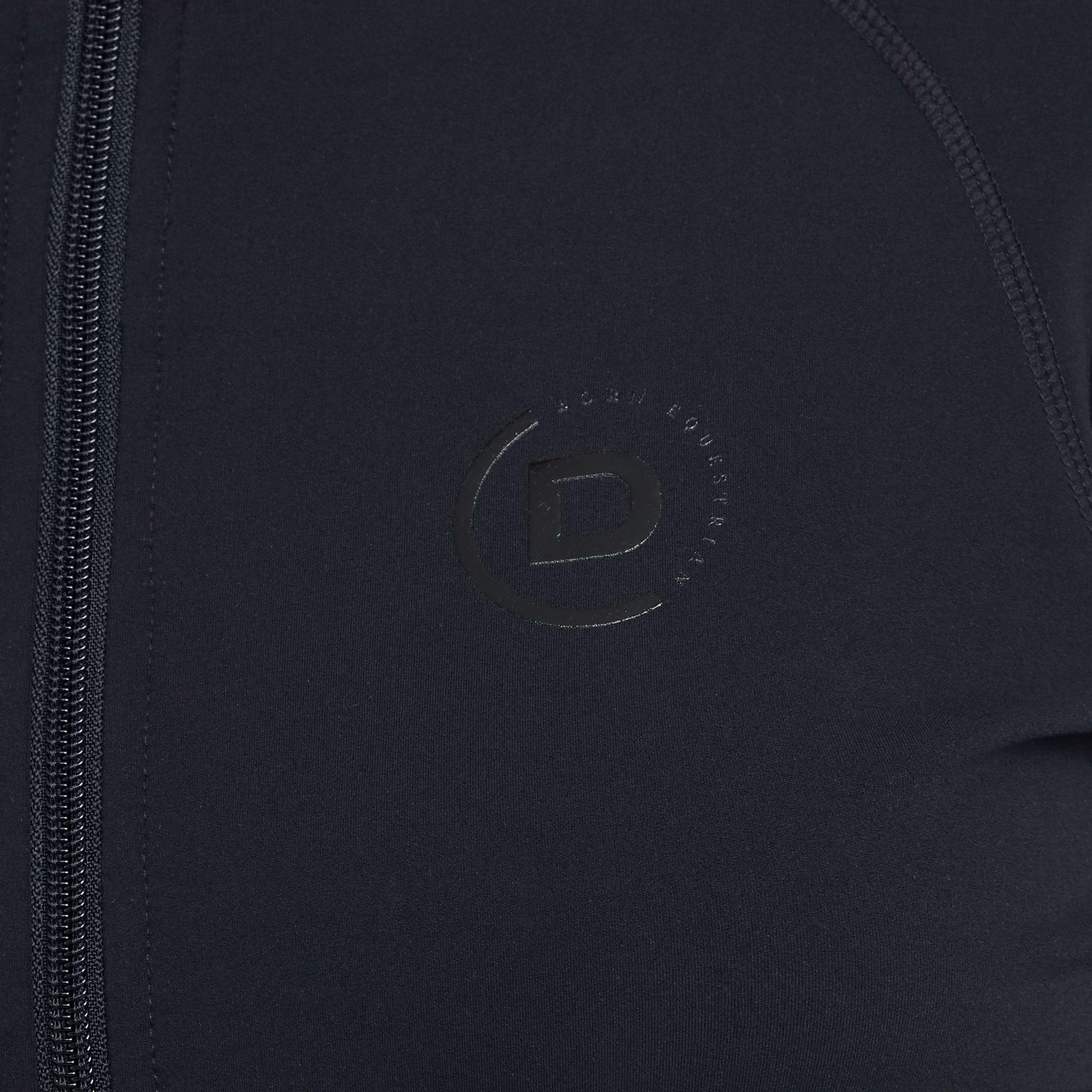 Womens Versatile Fitted Zip Through Jacket Black