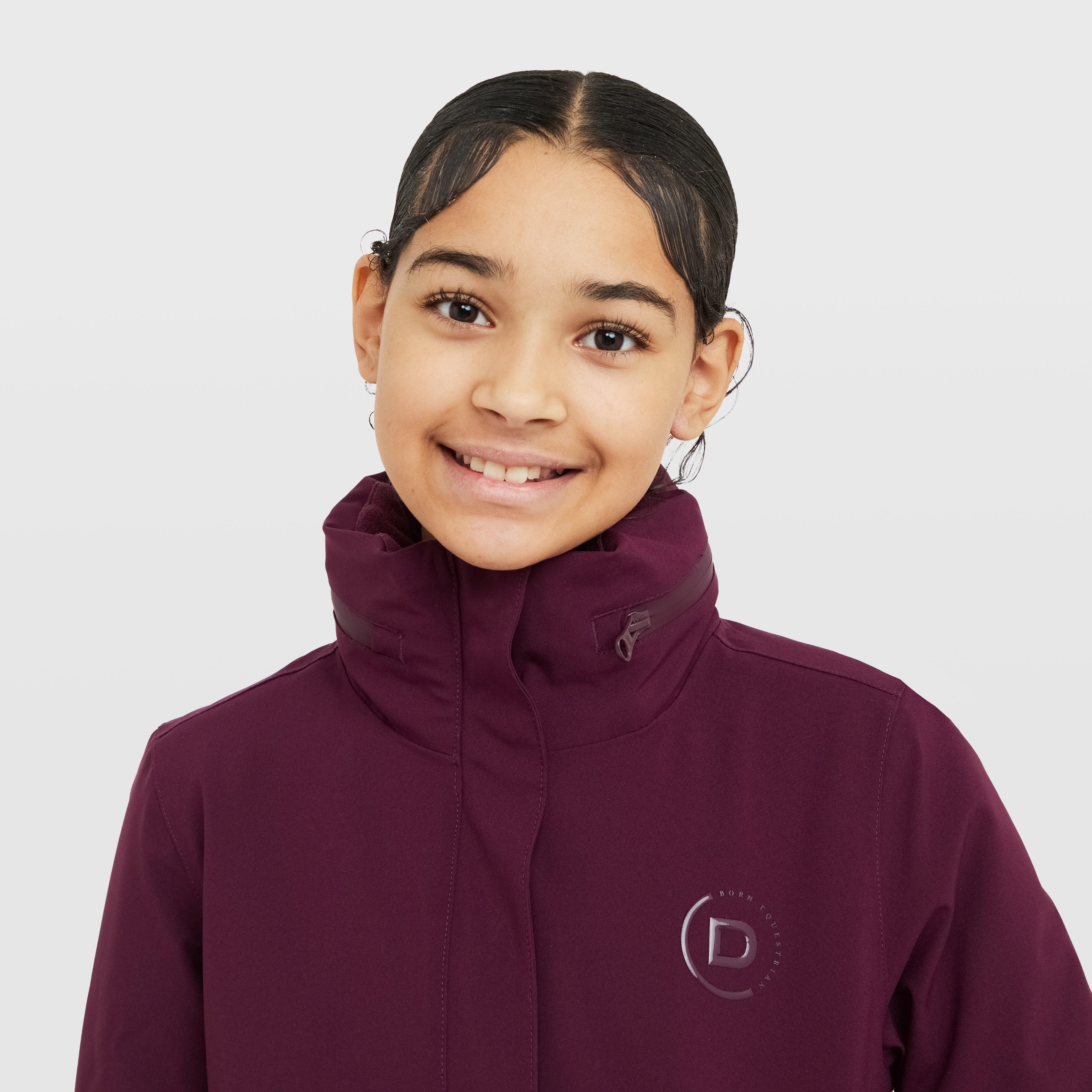 Kids’ Everyday Waterproof Jacket Purple