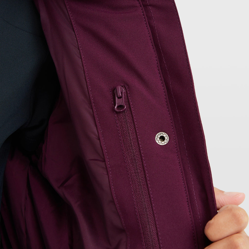 Kids’ Everyday Waterproof Jacket Purple