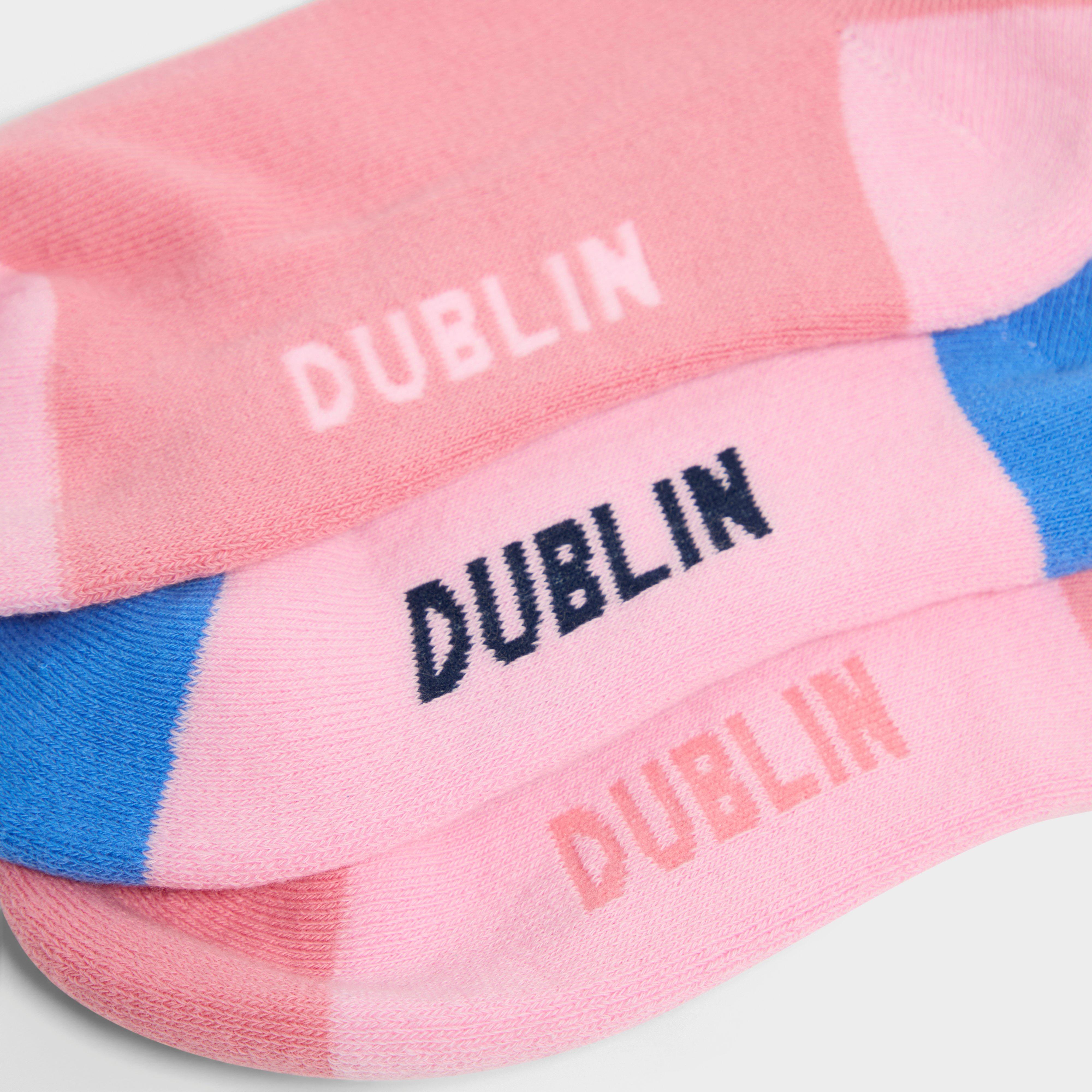 Kids' 3 Pack Socks Pastel Pink
