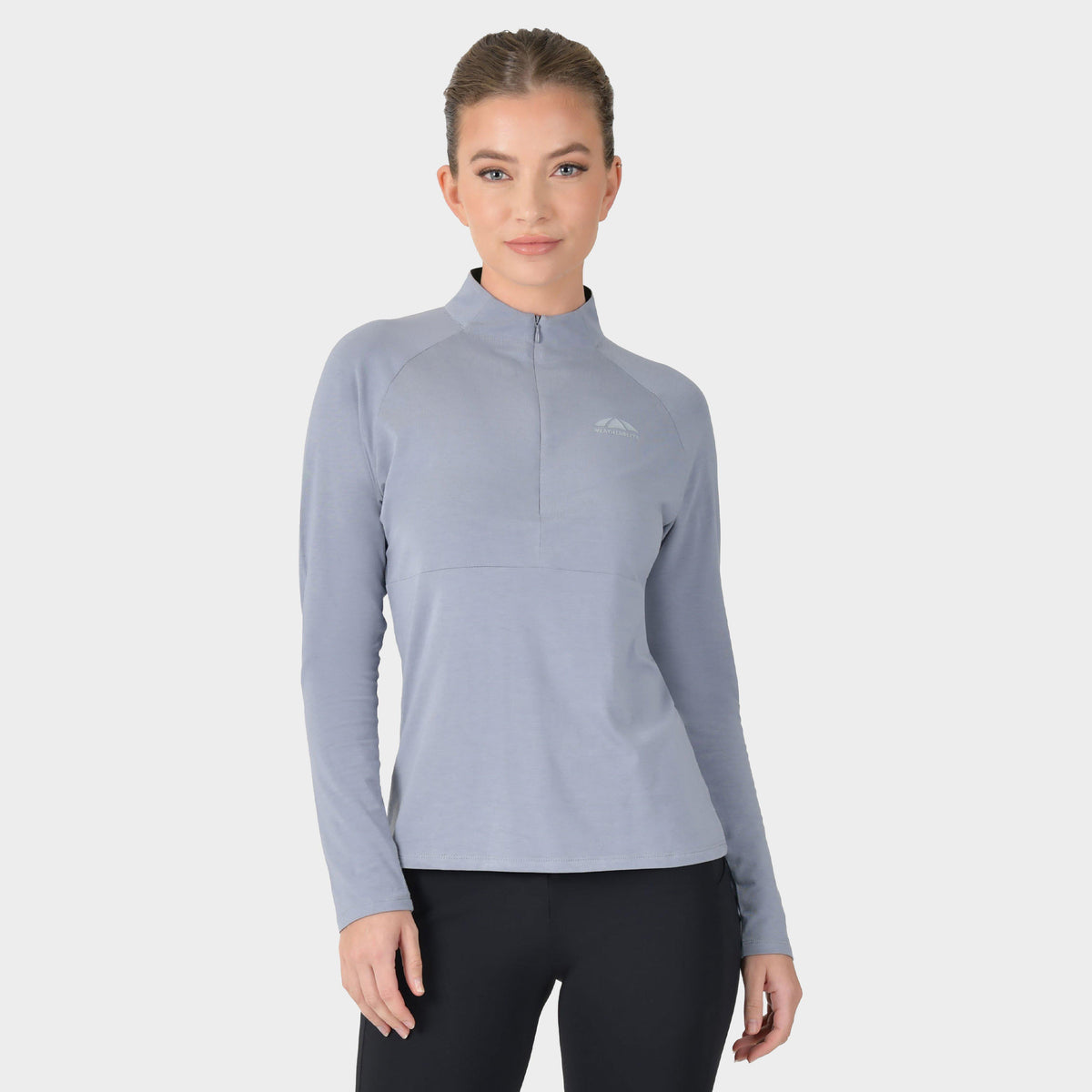 Women's Bamboo Long Sleeve Performance Base Layer Blue