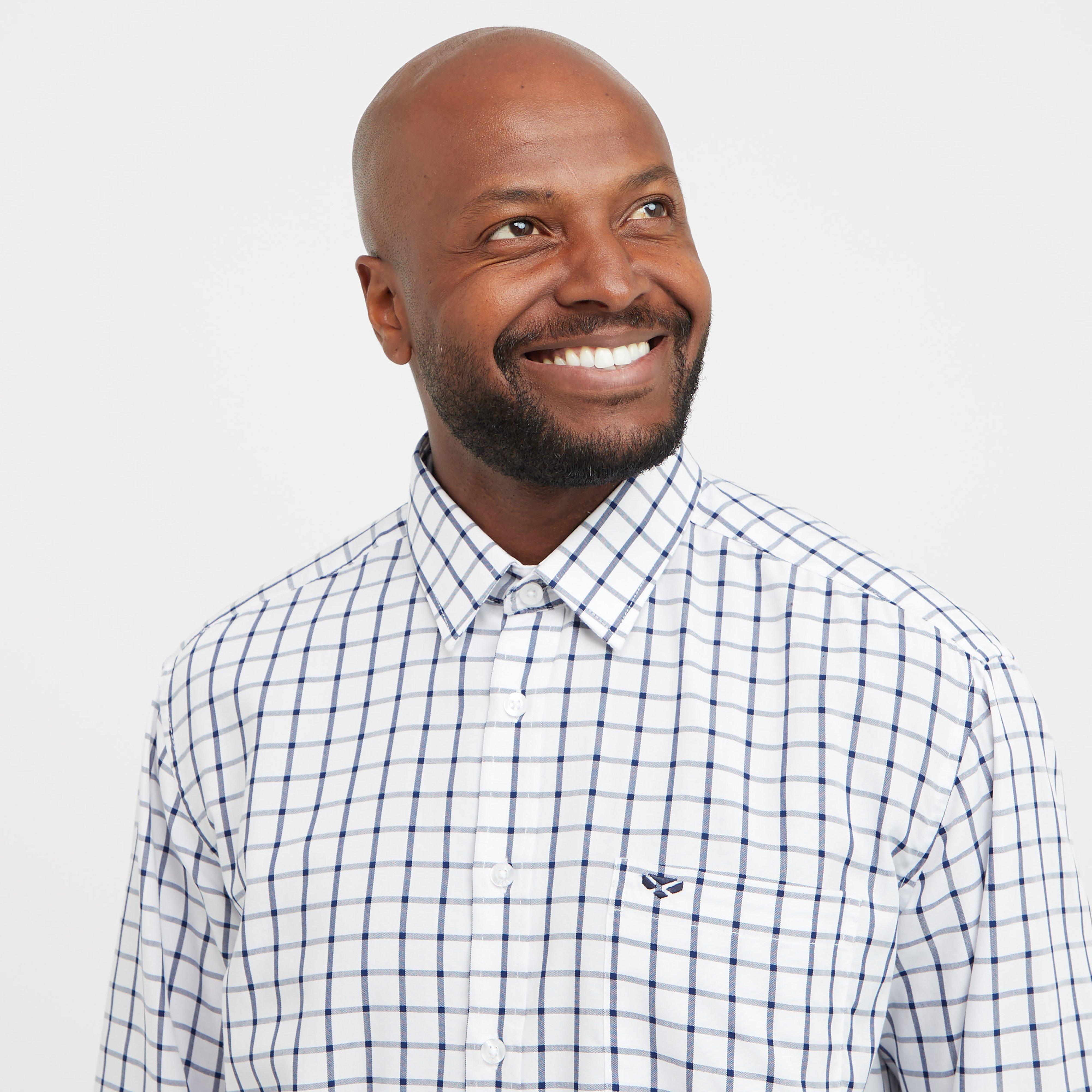 Mens Fernie Bamboo Shirt Navy