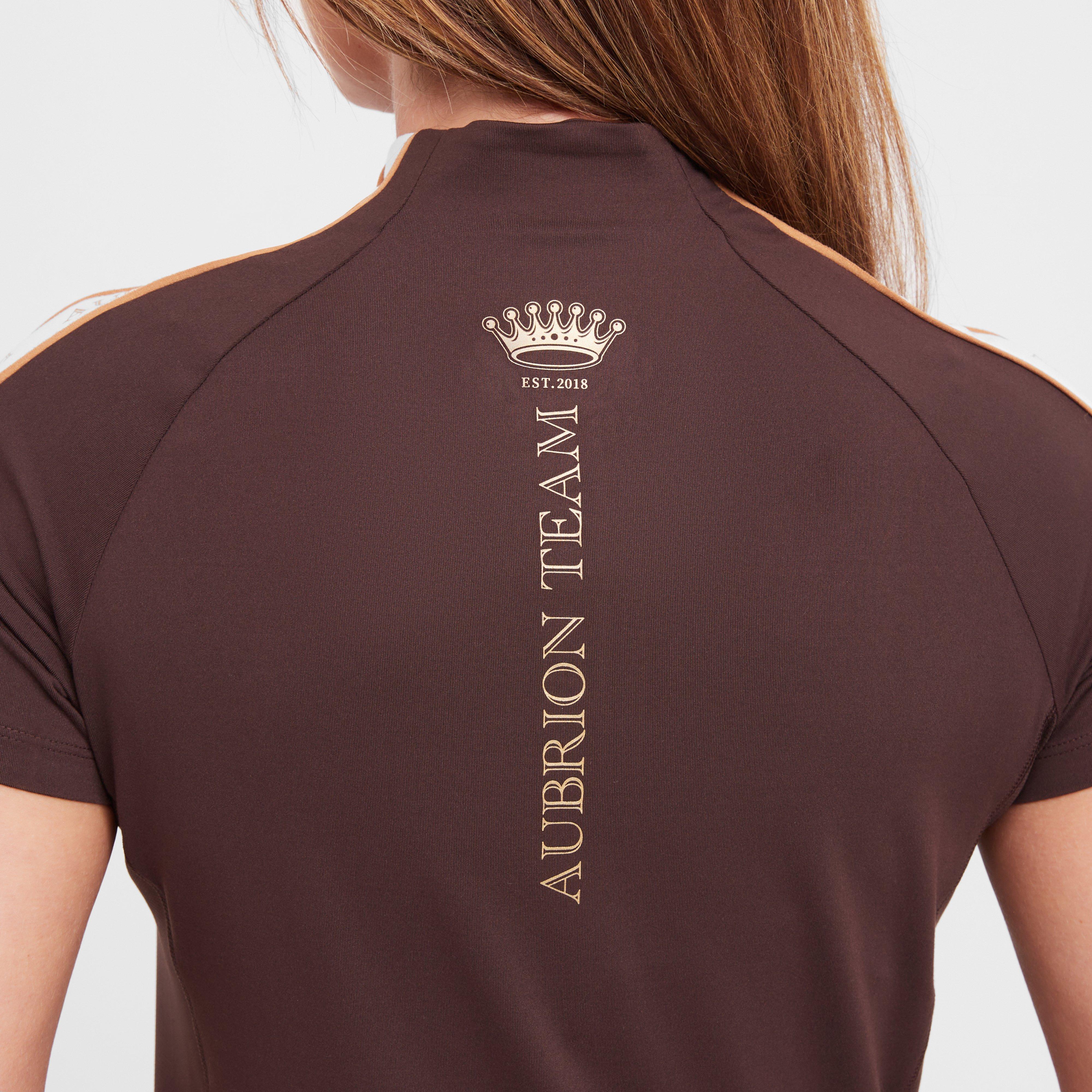 Womens Team Short Sleeved Base Layer Umber