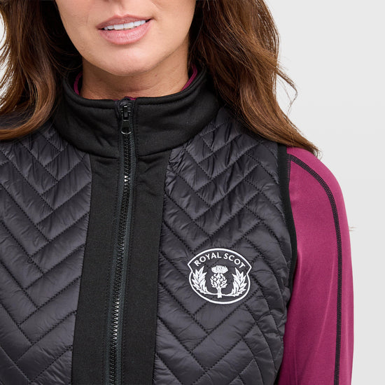 Women’s Kayley Hybrid Gilet Black