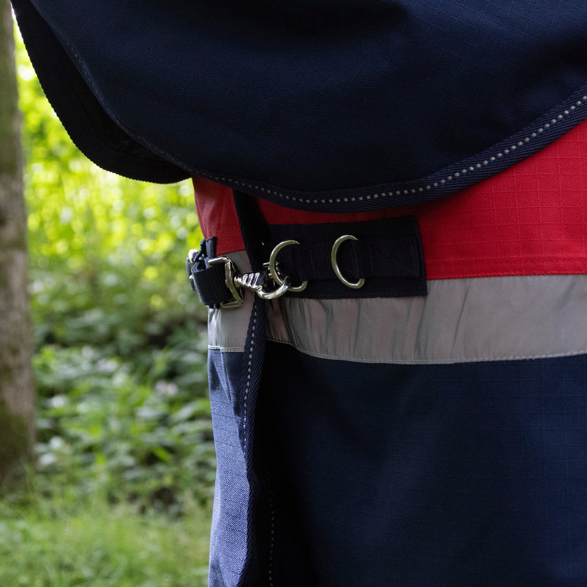 Pro 100g Turnout Rug Red/Navy