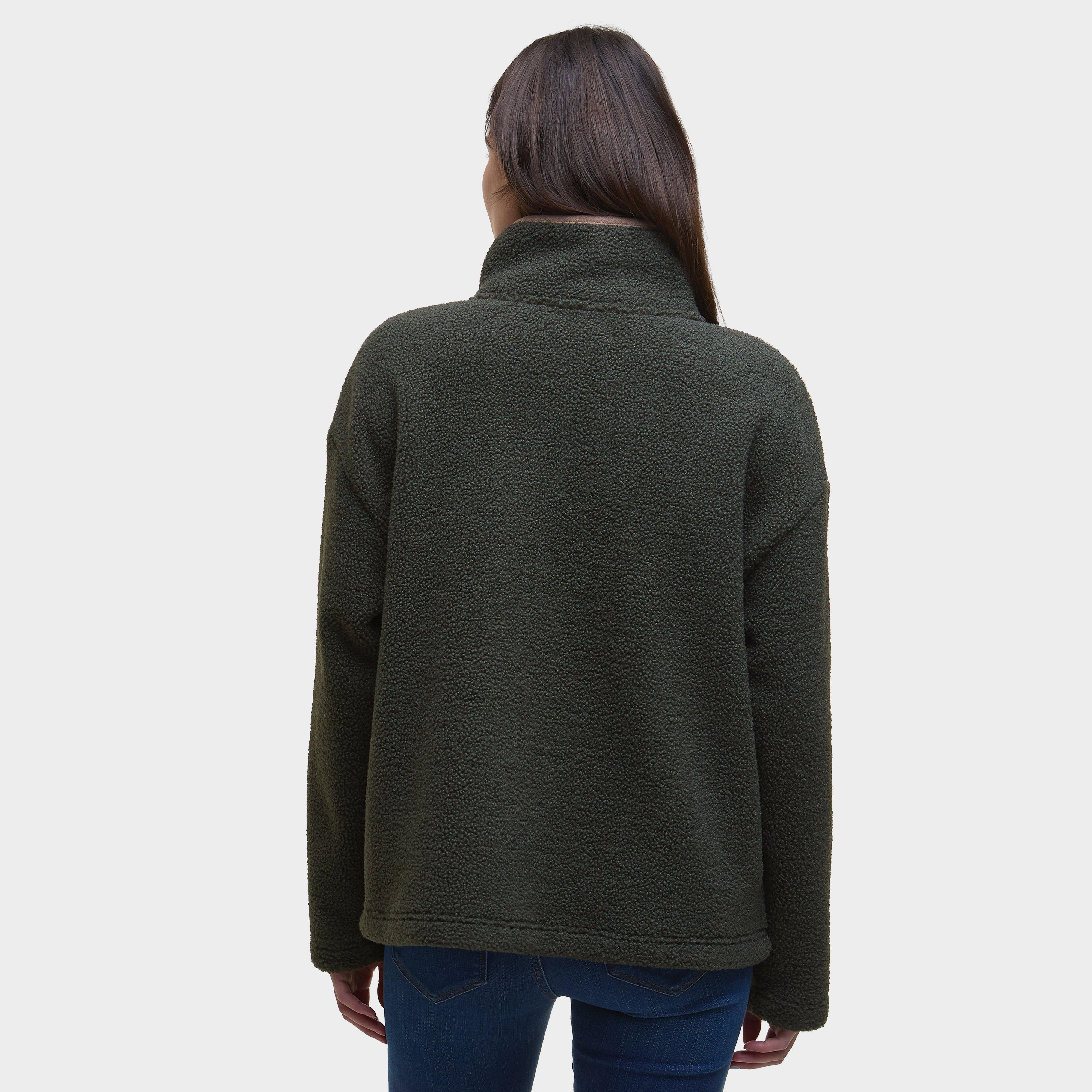 Womens Bamburgh Half-Zip Fleece Olive