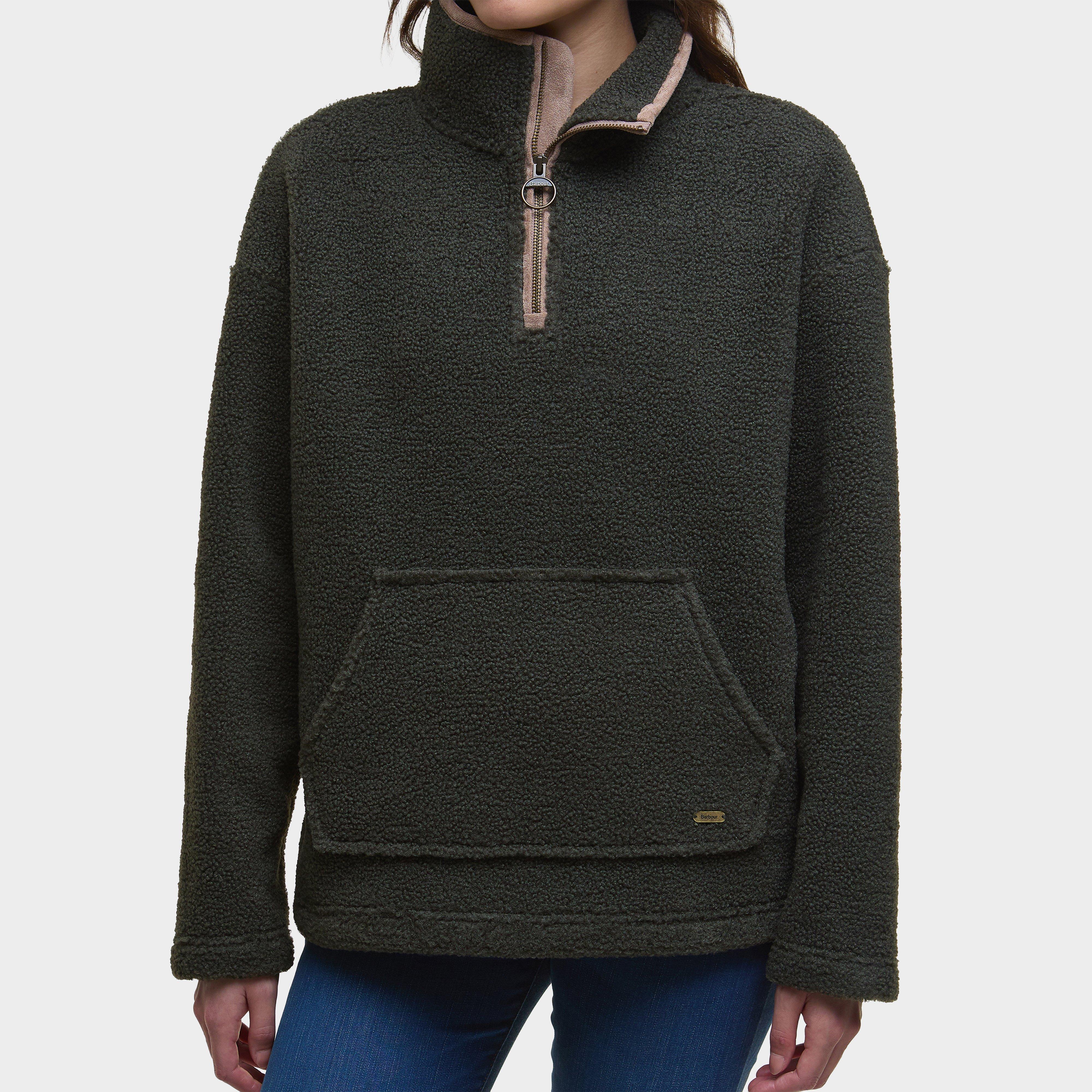 Womens Bamburgh Half-Zip Fleece Olive