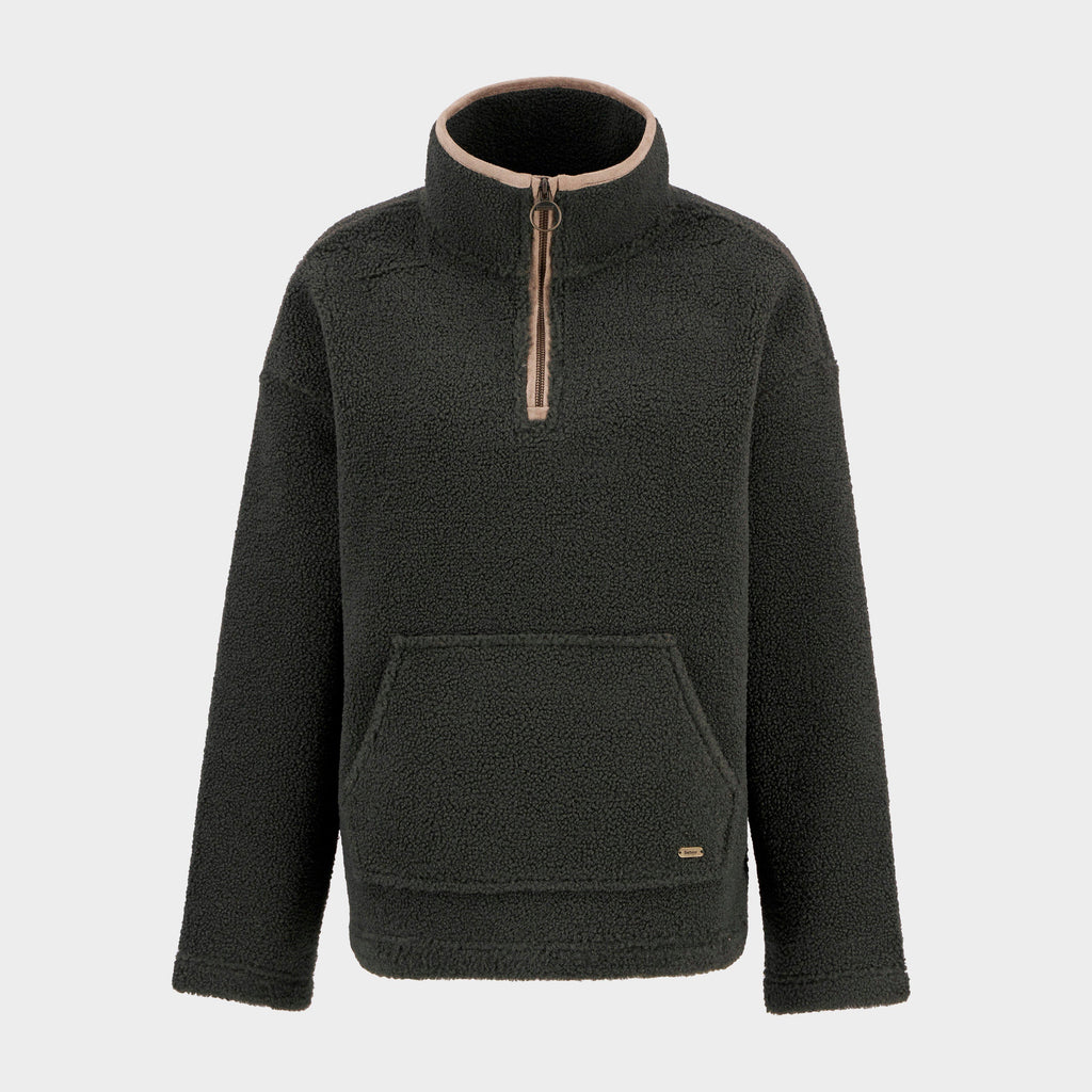 Womens Bamburgh Half-Zip Fleece Olive