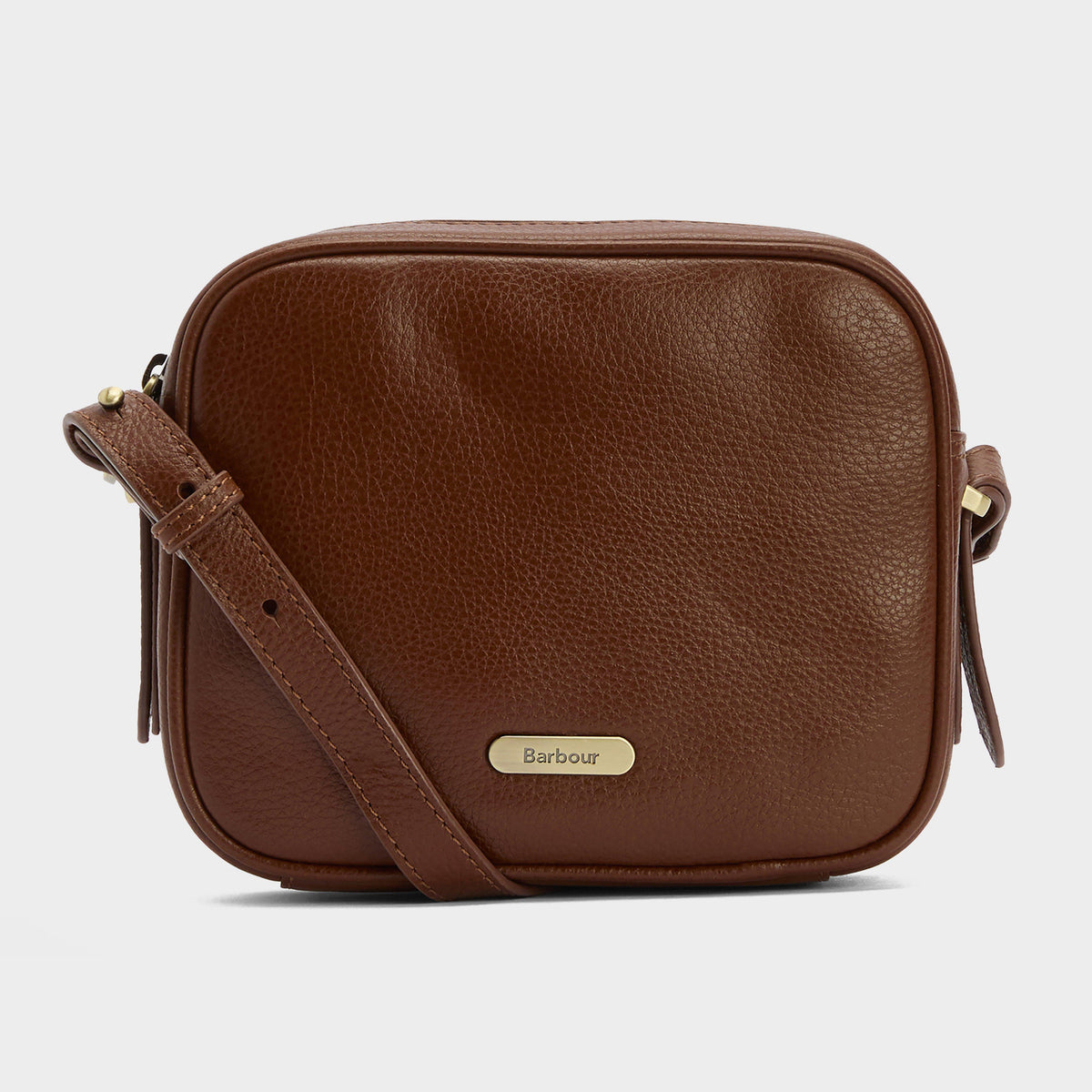 Women's Daphne Leather Crossbody Bag Brown