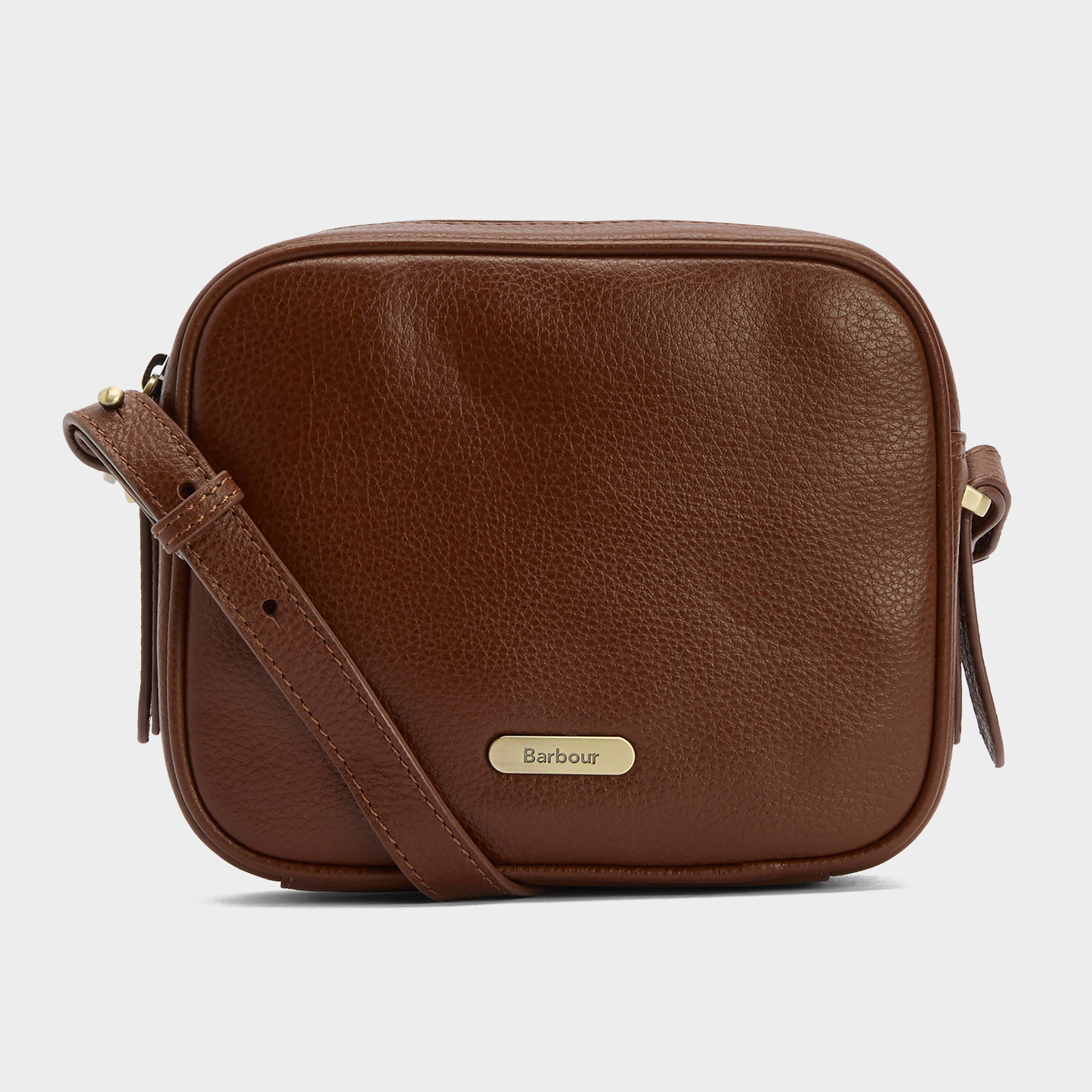 Women's Daphne Leather Crossbody Bag Brown