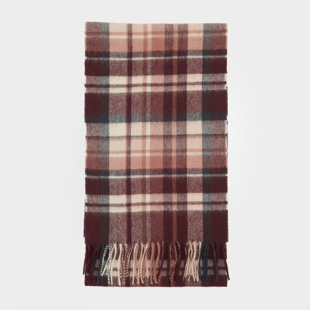 Women's Vintage Winter Plaid Scarf