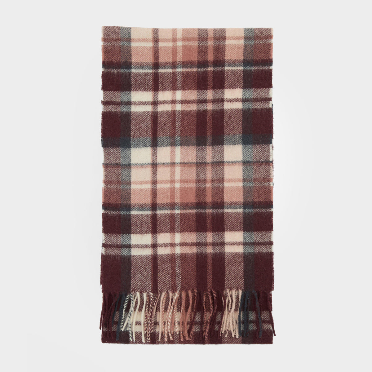 Women's Vintage Winter Plaid Scarf