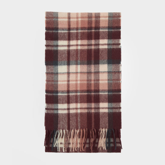 Women's Vintage Winter Plaid Scarf